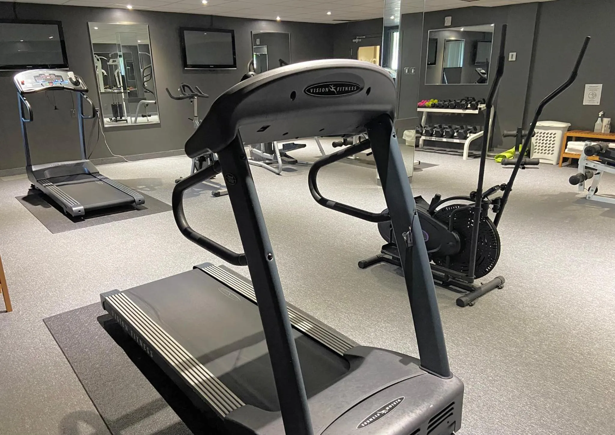 Fitness centre/facilities in Hôtel Castel