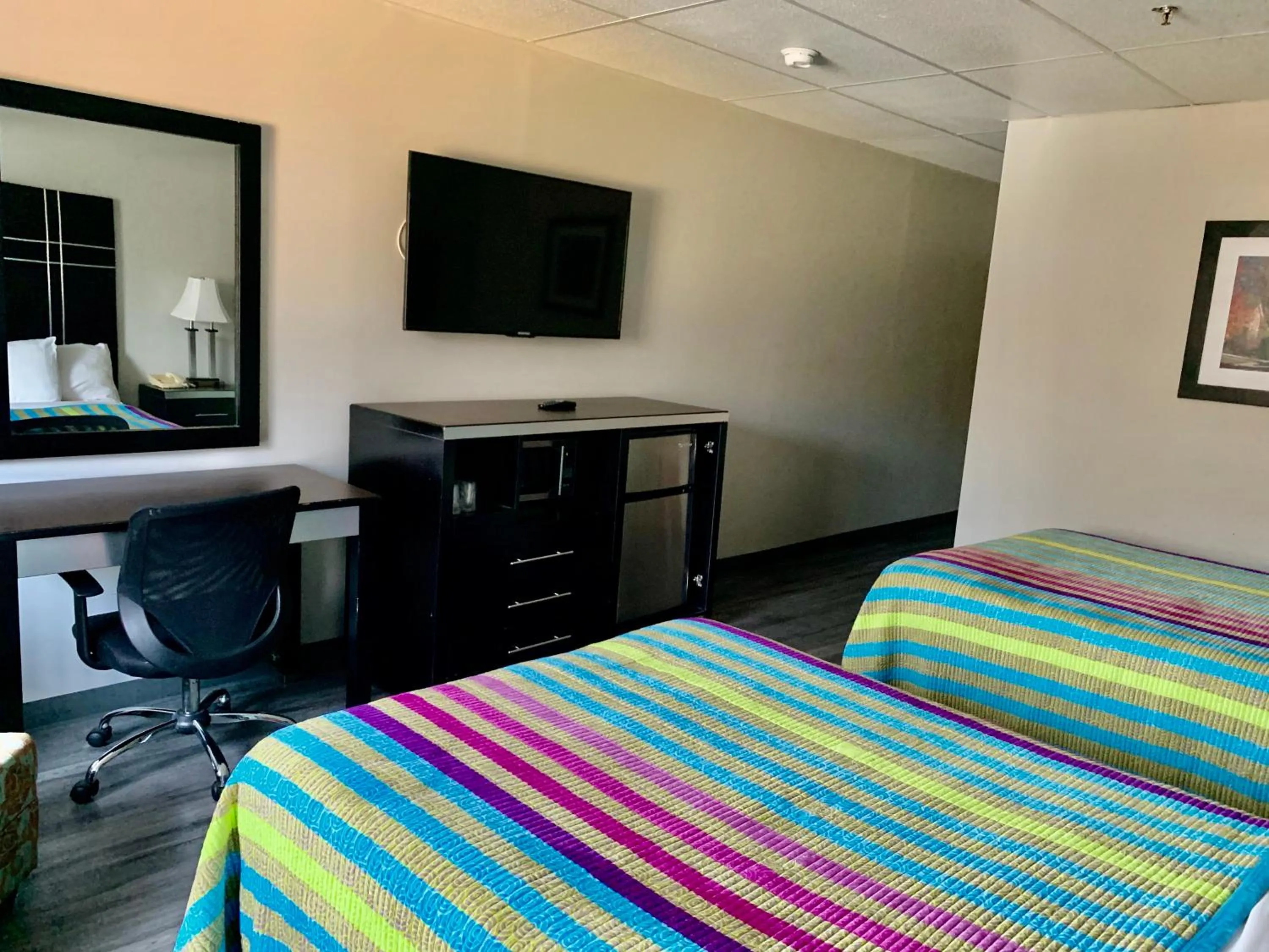 Bed in Tappan Zee Hotel