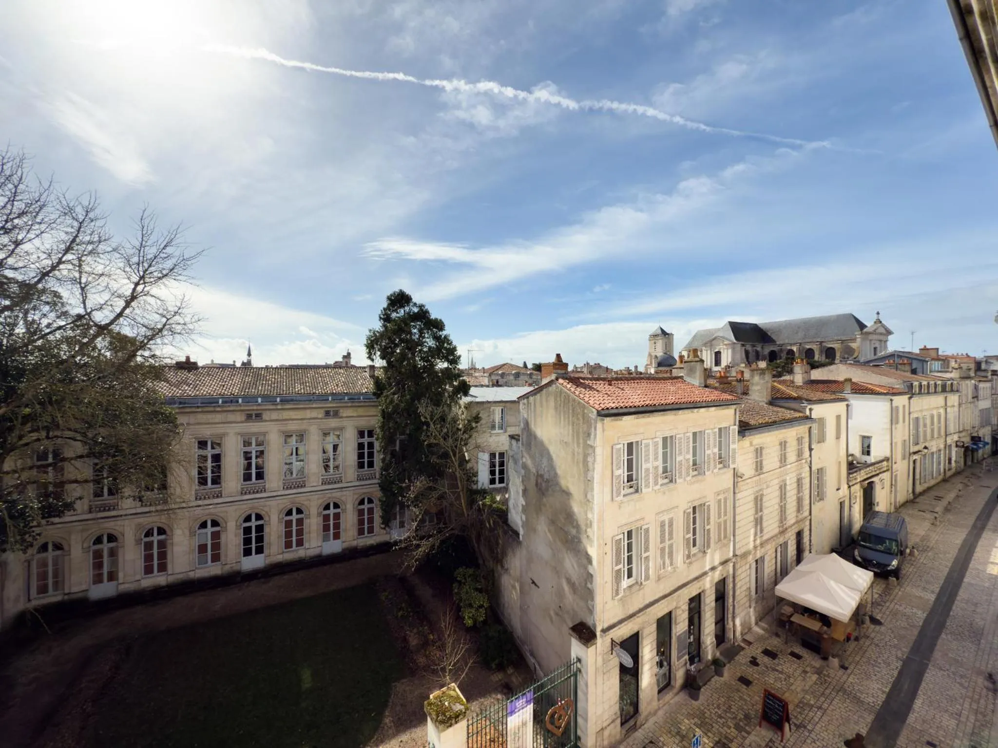 City view in Hotel de Paris