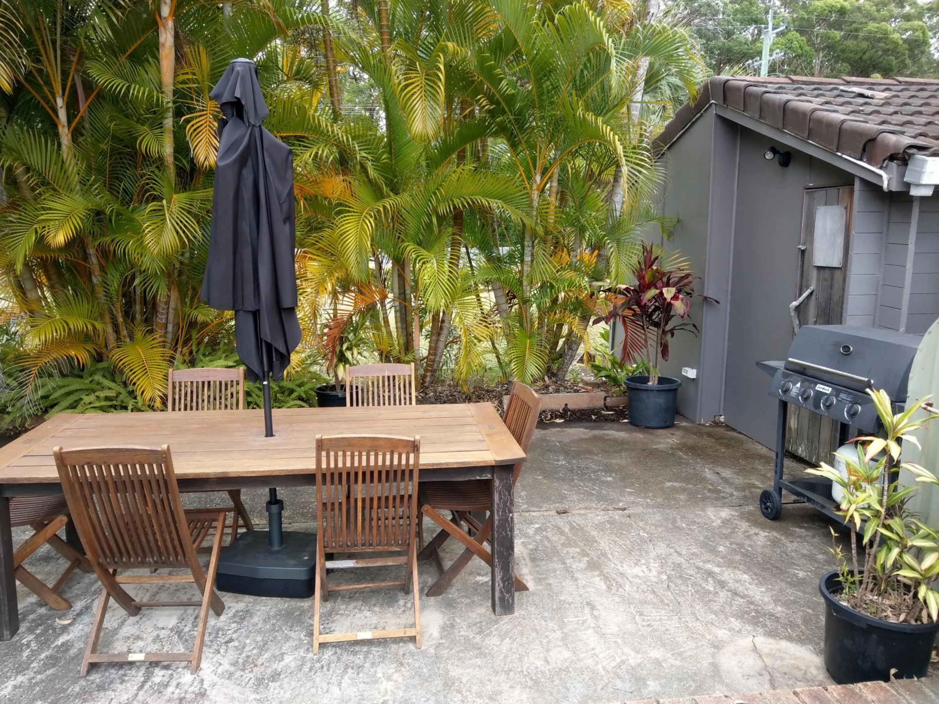 Patio in Jabiru Motel