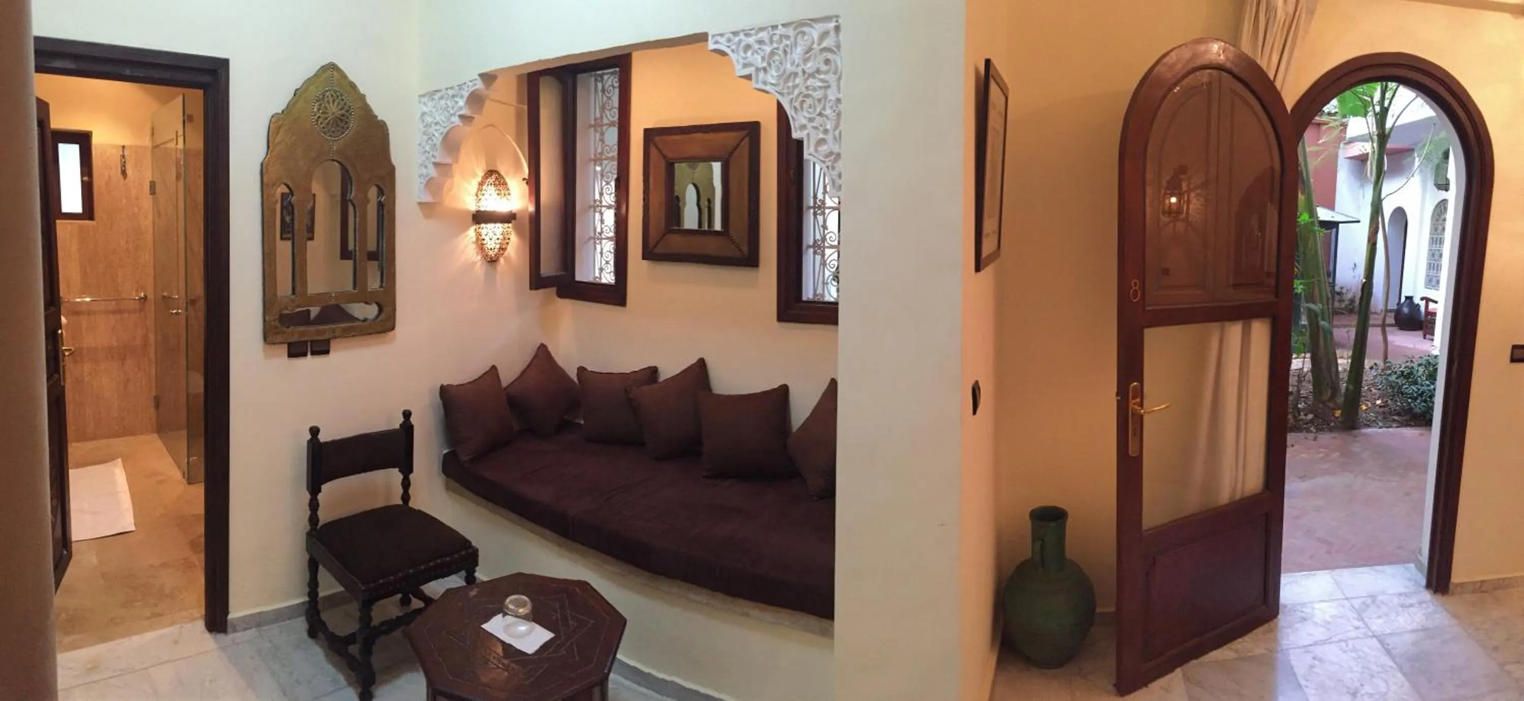 Living room in Riad Dar El Assafir