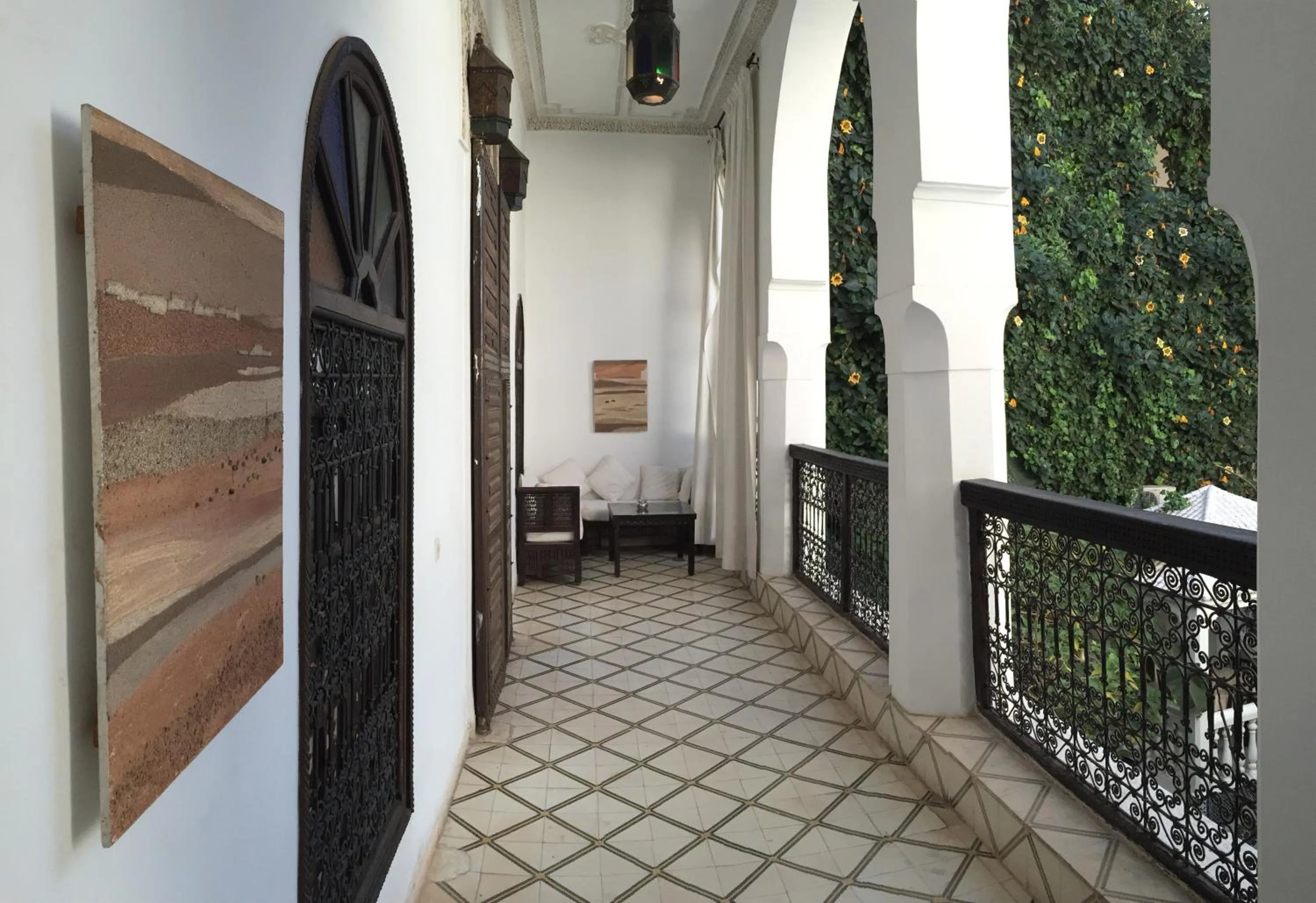 Balcony/Terrace in Riad Dar El Assafir