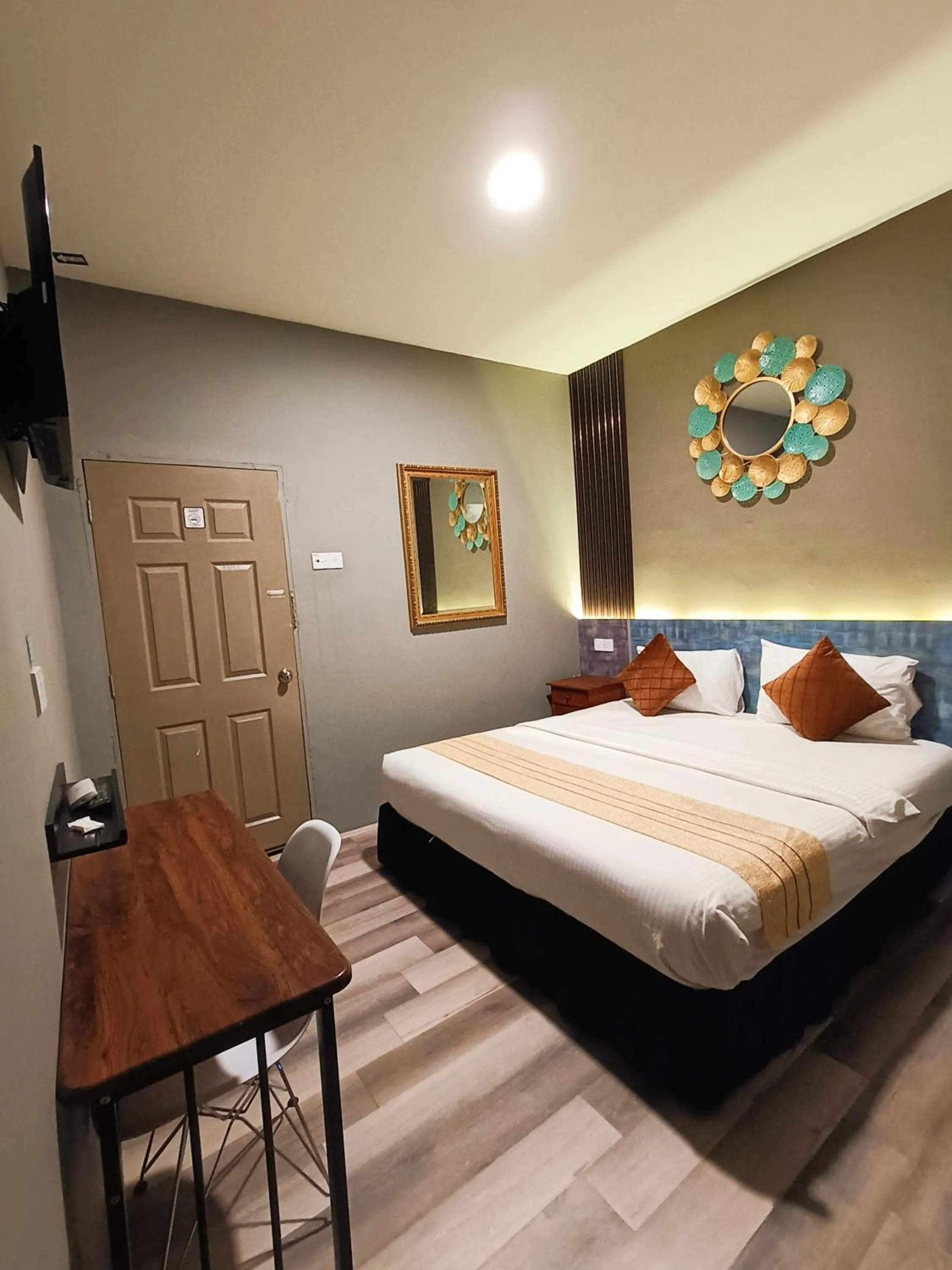 Bed in Tc theme park Guest house