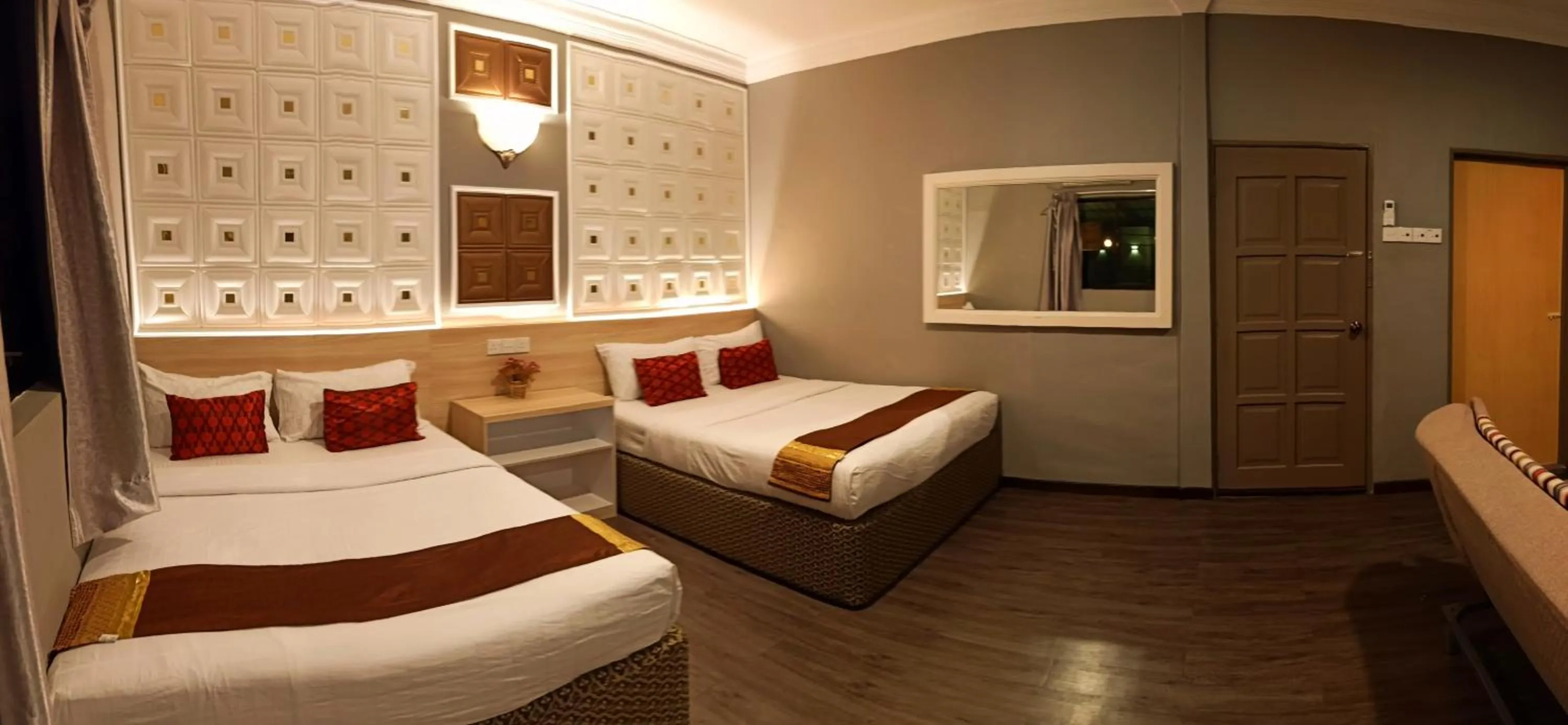 Bed in Tc theme park Guest house