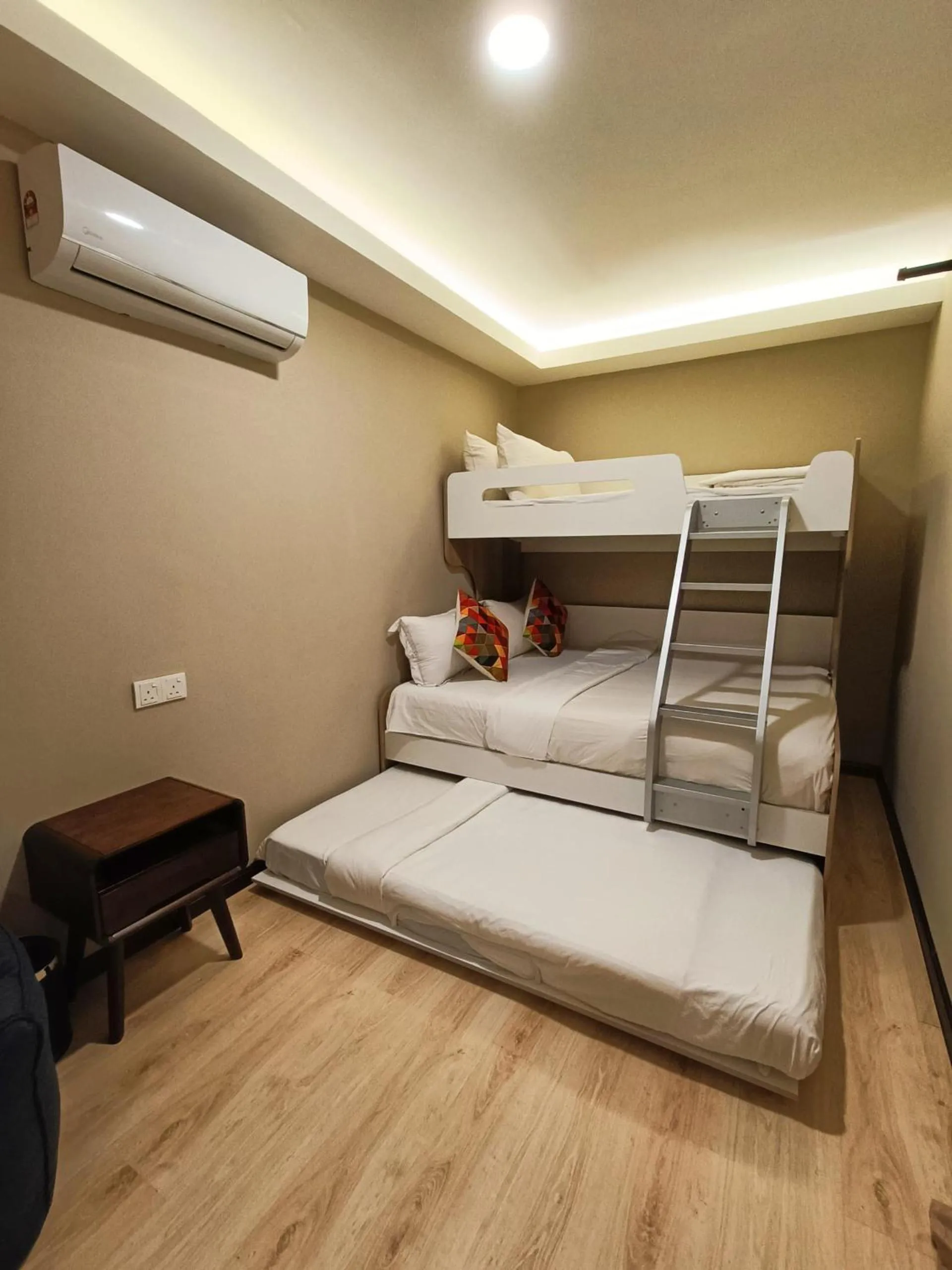 Bed in Tc theme park Guest house