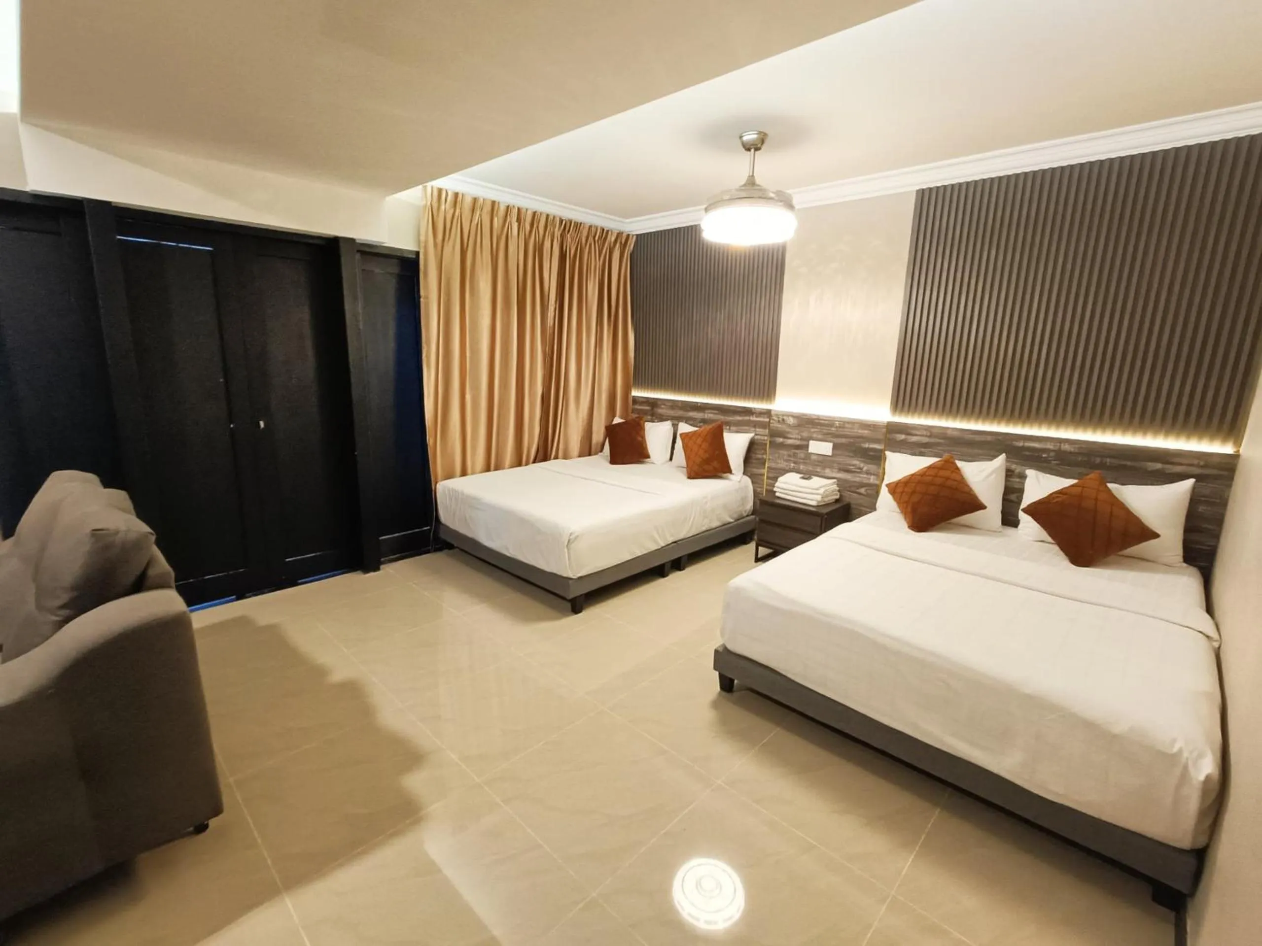 Bed in Tc theme park Guest house