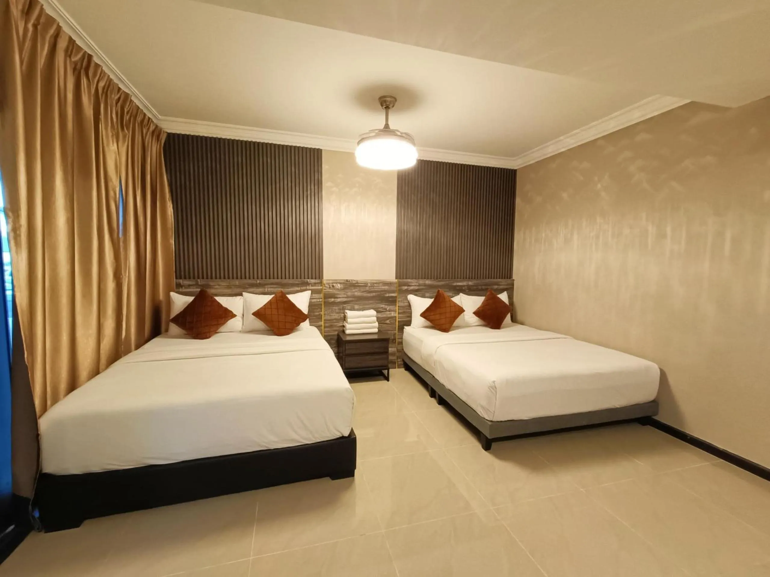 Bed in Tc theme park Guest house