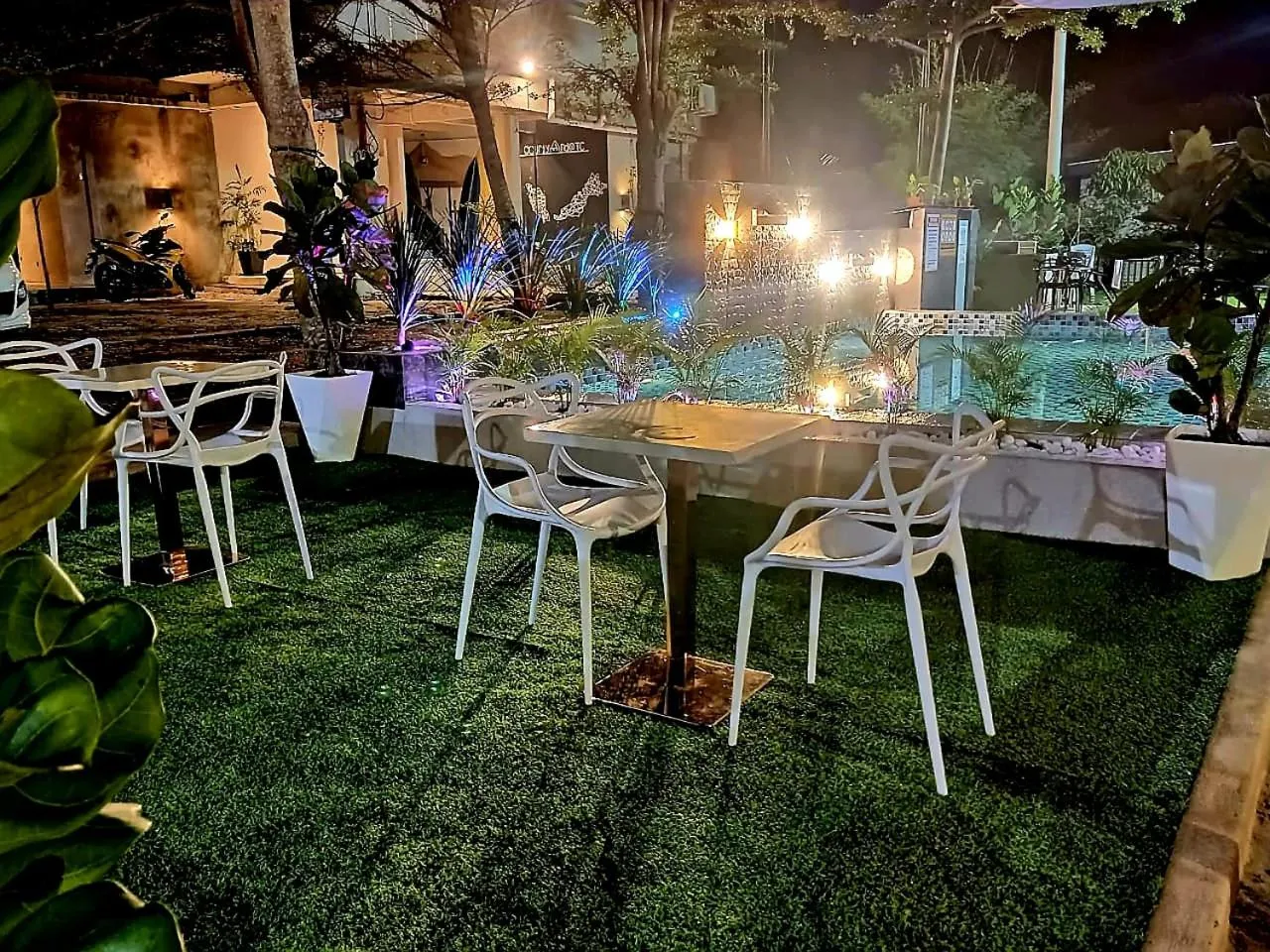 Swimming pool in Tc theme park Guest house