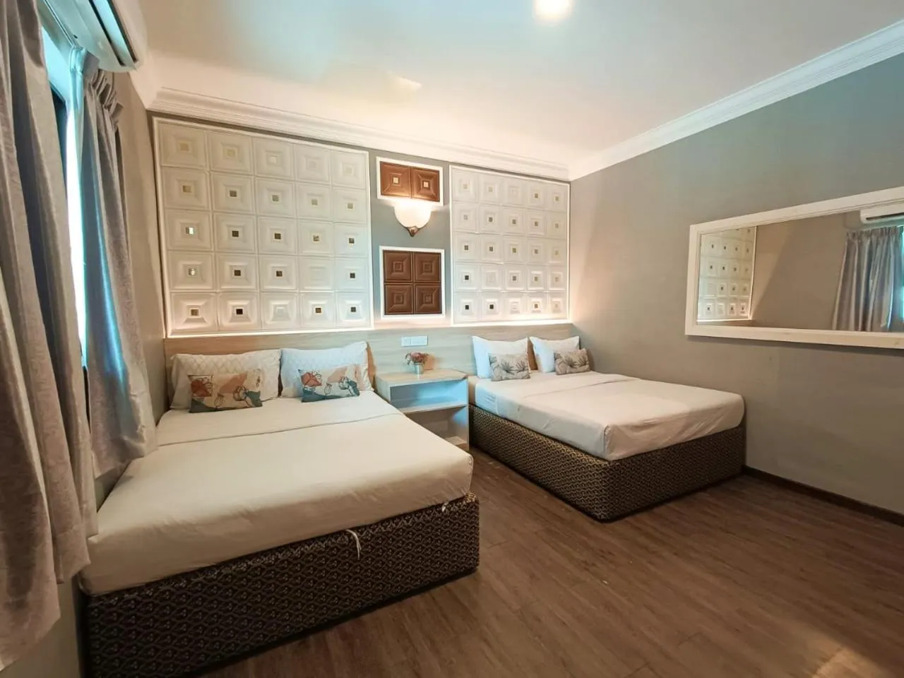 Bed in Tc theme park Guest house