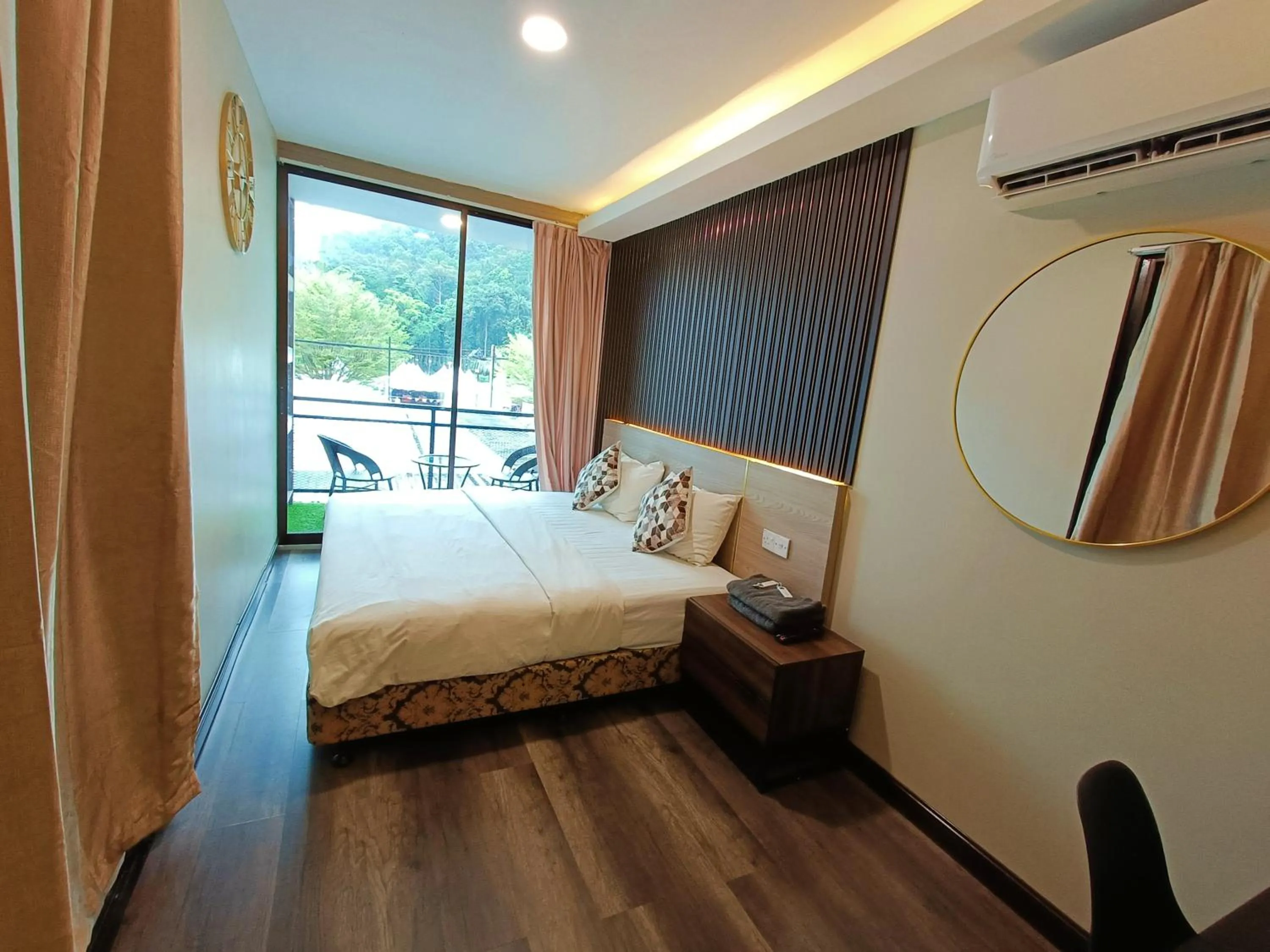 Bed in Tc theme park Guest house