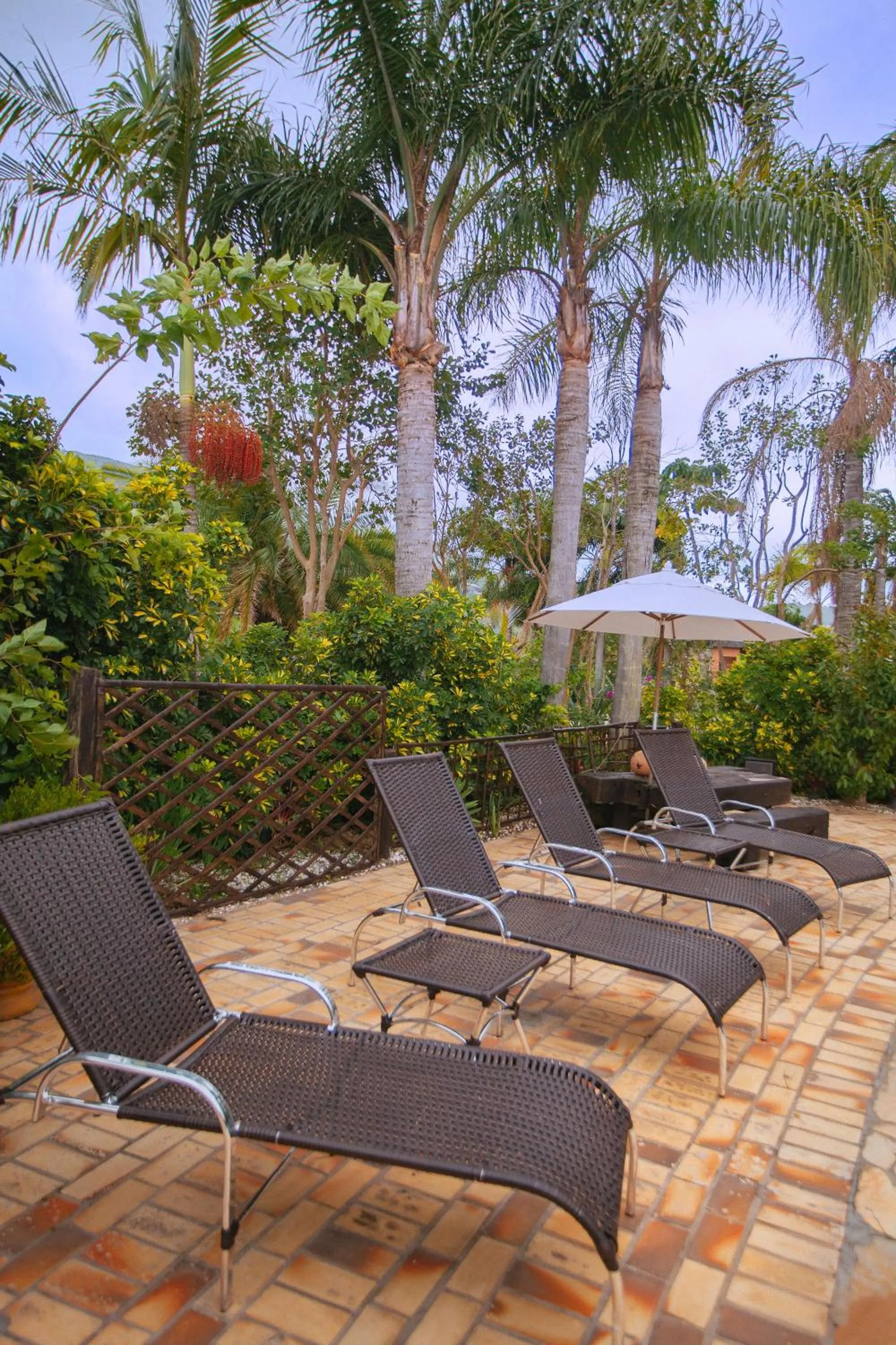 Pool view in Pousada do Véio