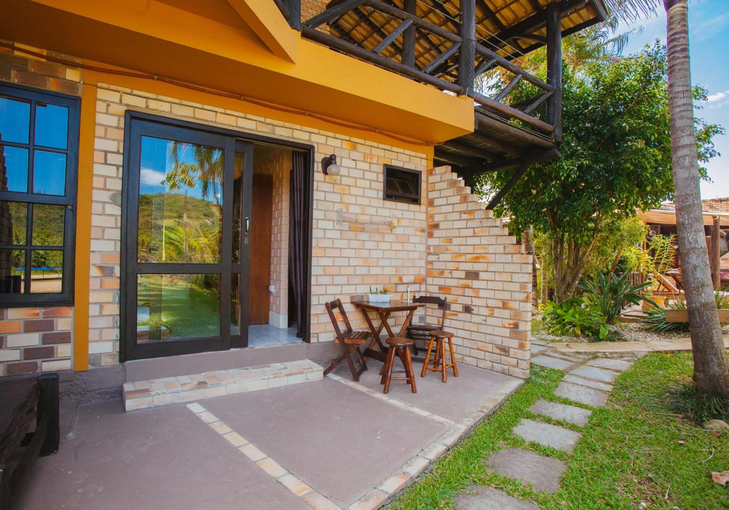 Patio in Pousada do Véio