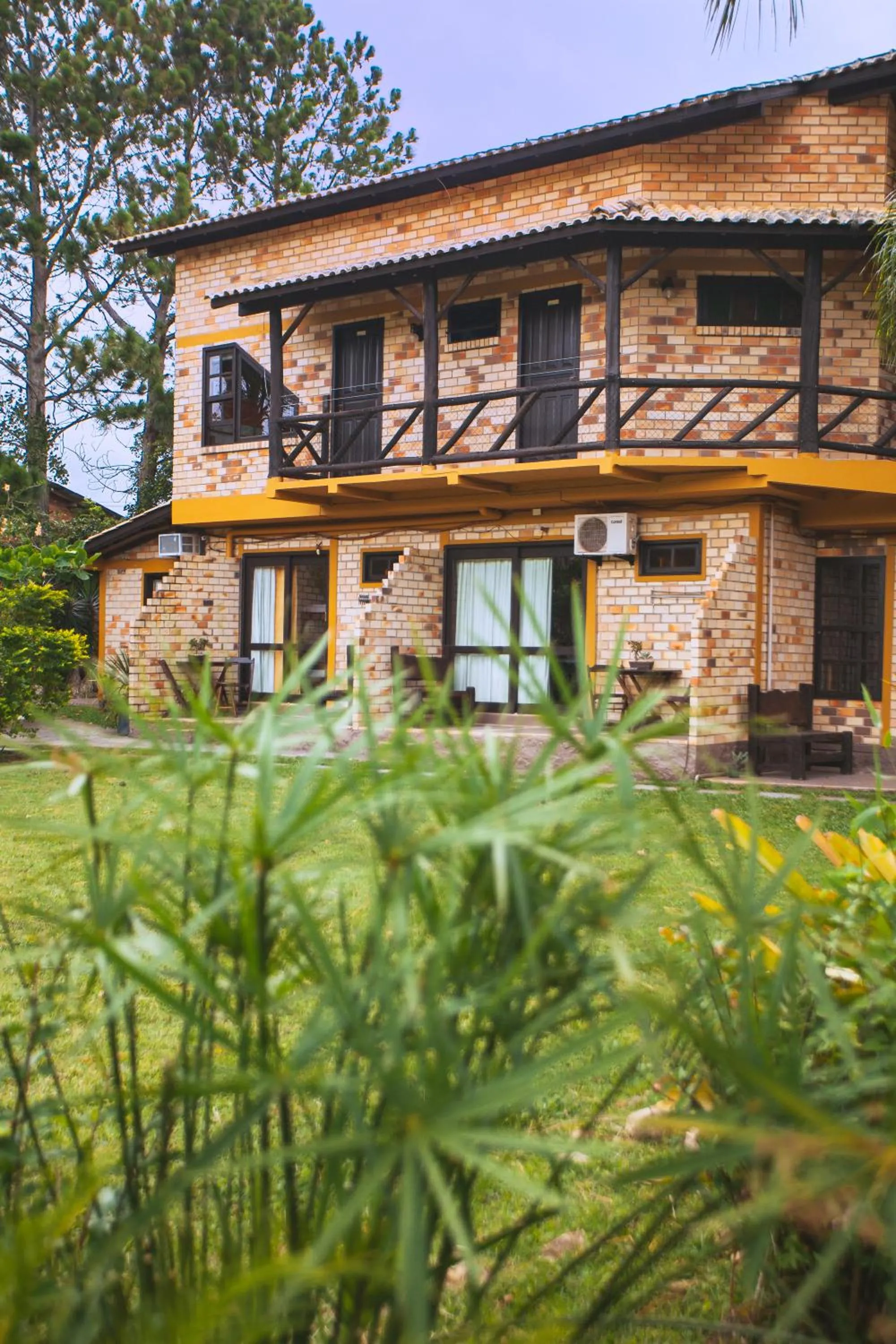 Garden view in Pousada do Véio