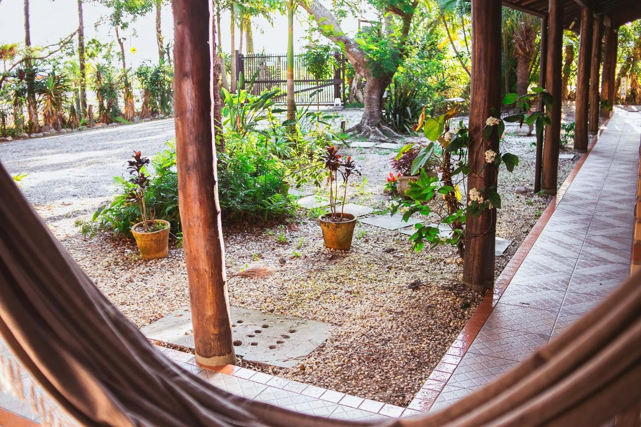 Patio in Pousada do Véio