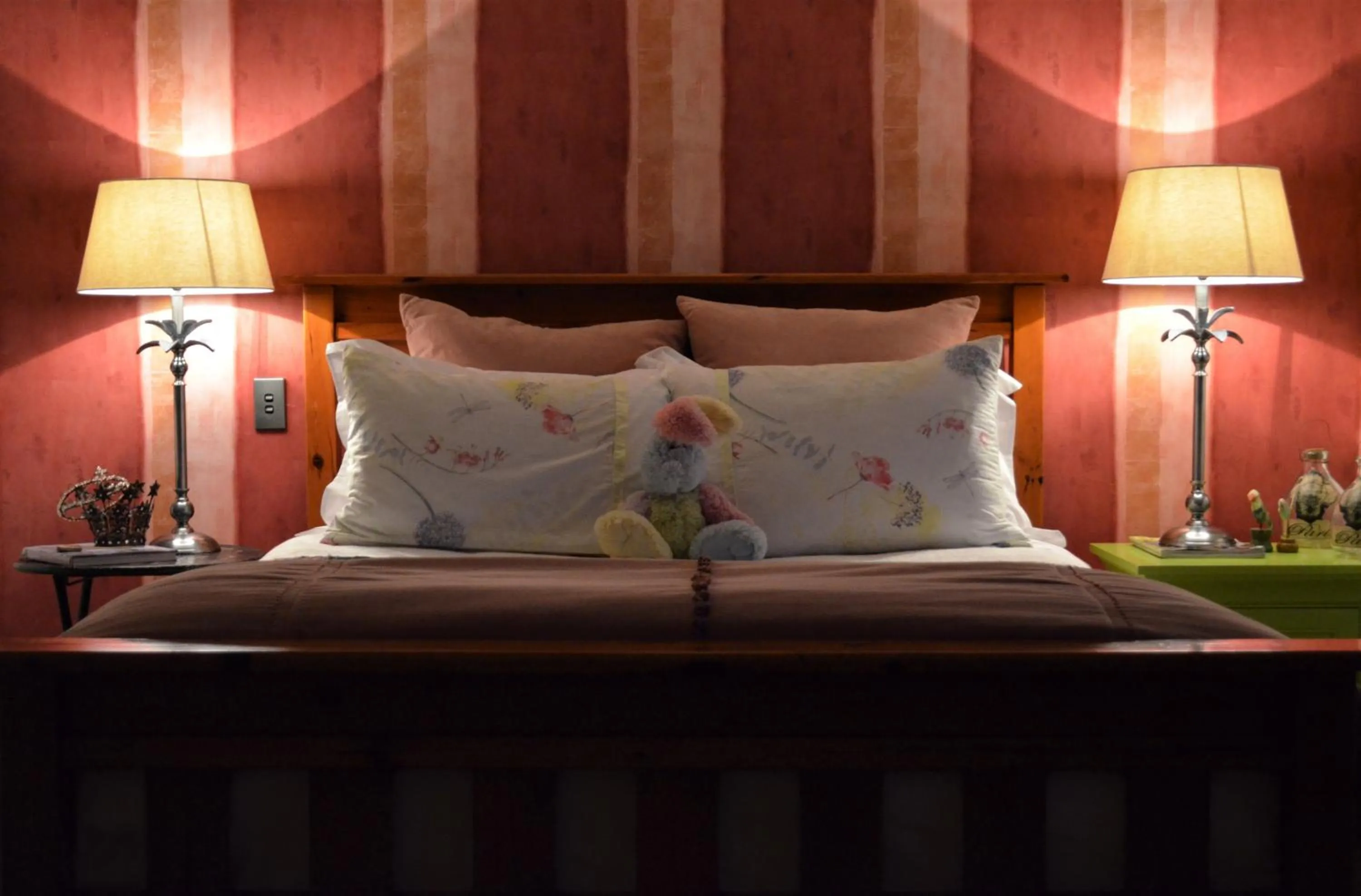 Bed in Villa Te Soro Bed and breakfast