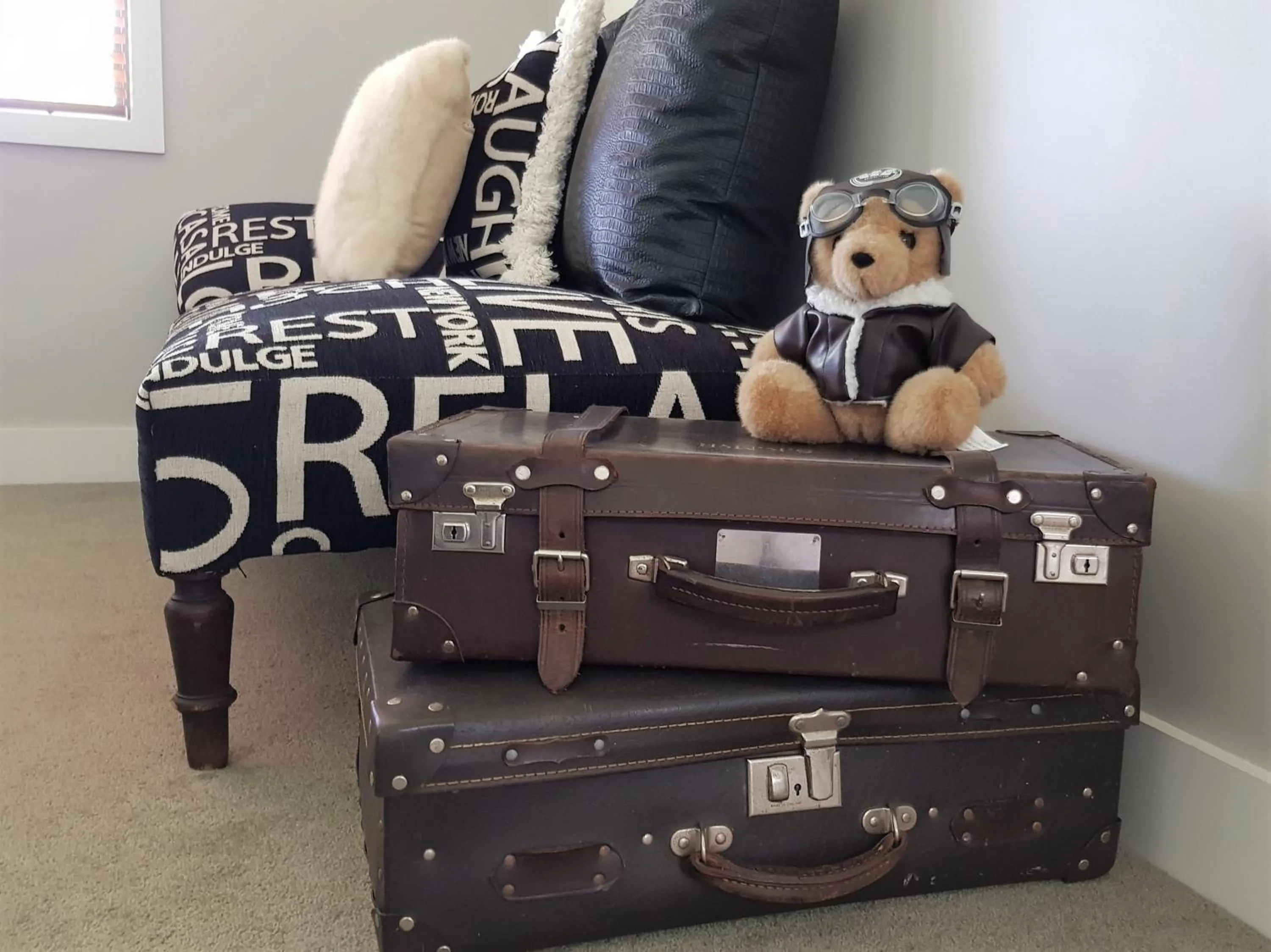 Decorative detail, Bed in Villa Te Soro Bed and breakfast