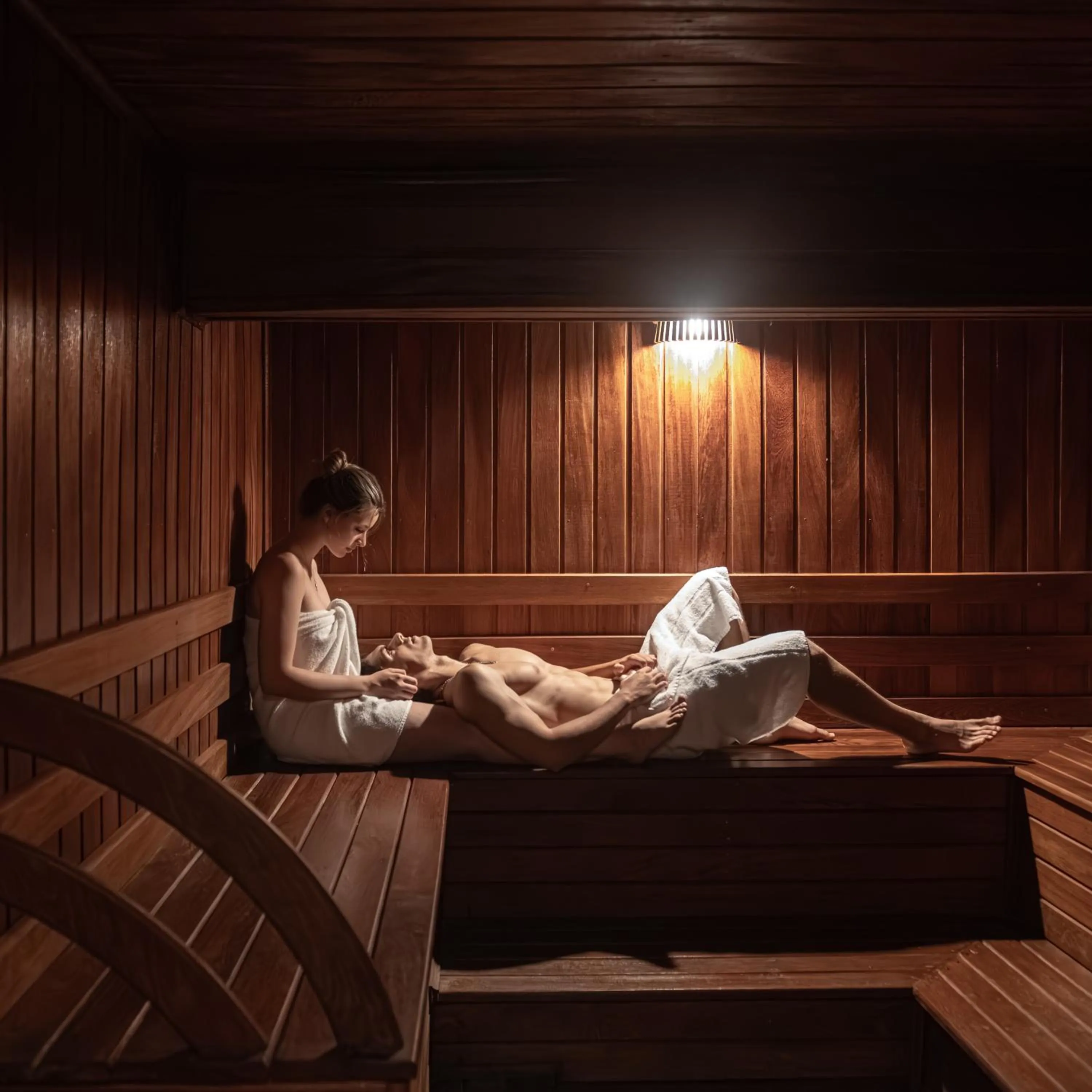 Sauna in Pousada Natribus Rosa