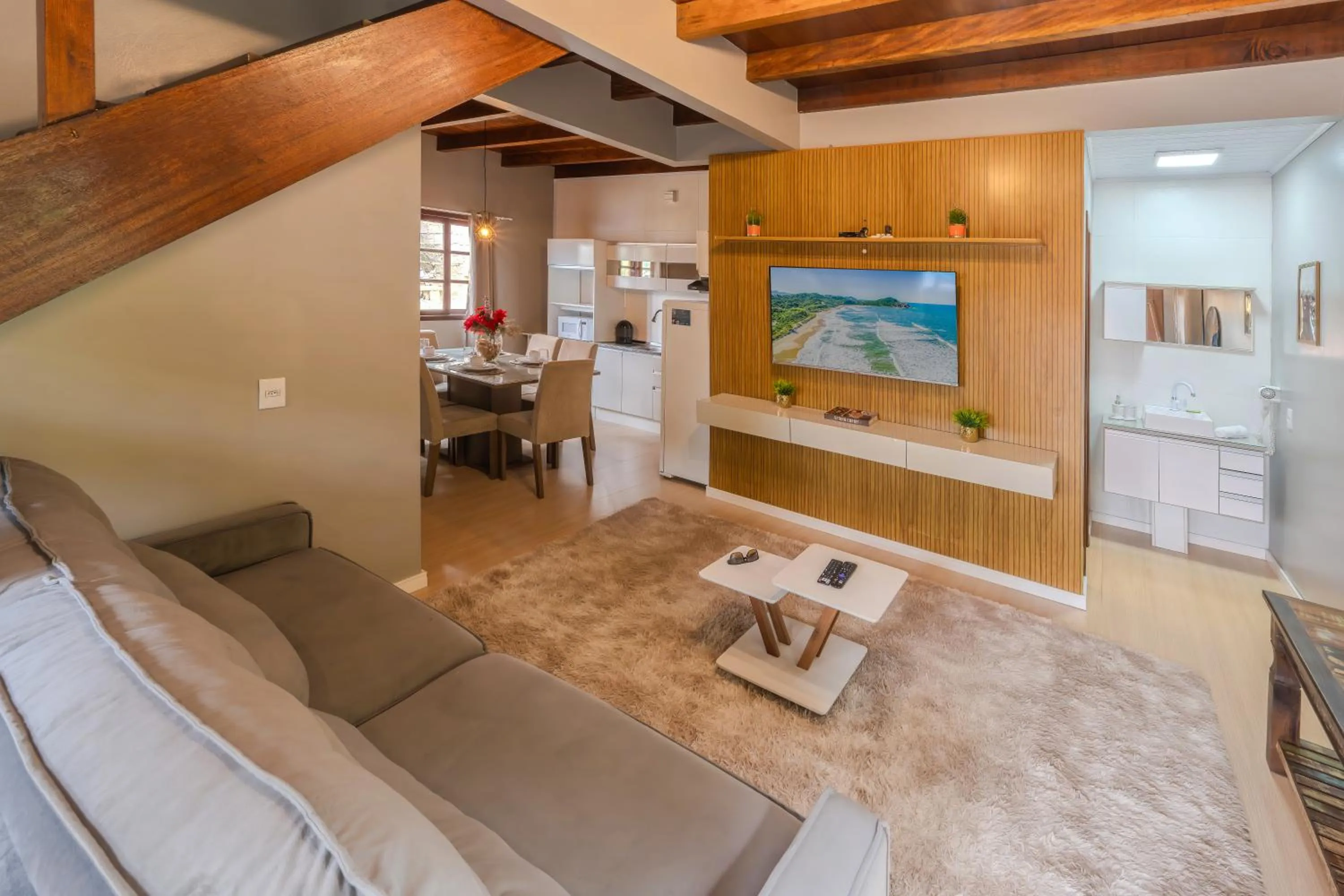 Living room in Pousada Natribus Rosa