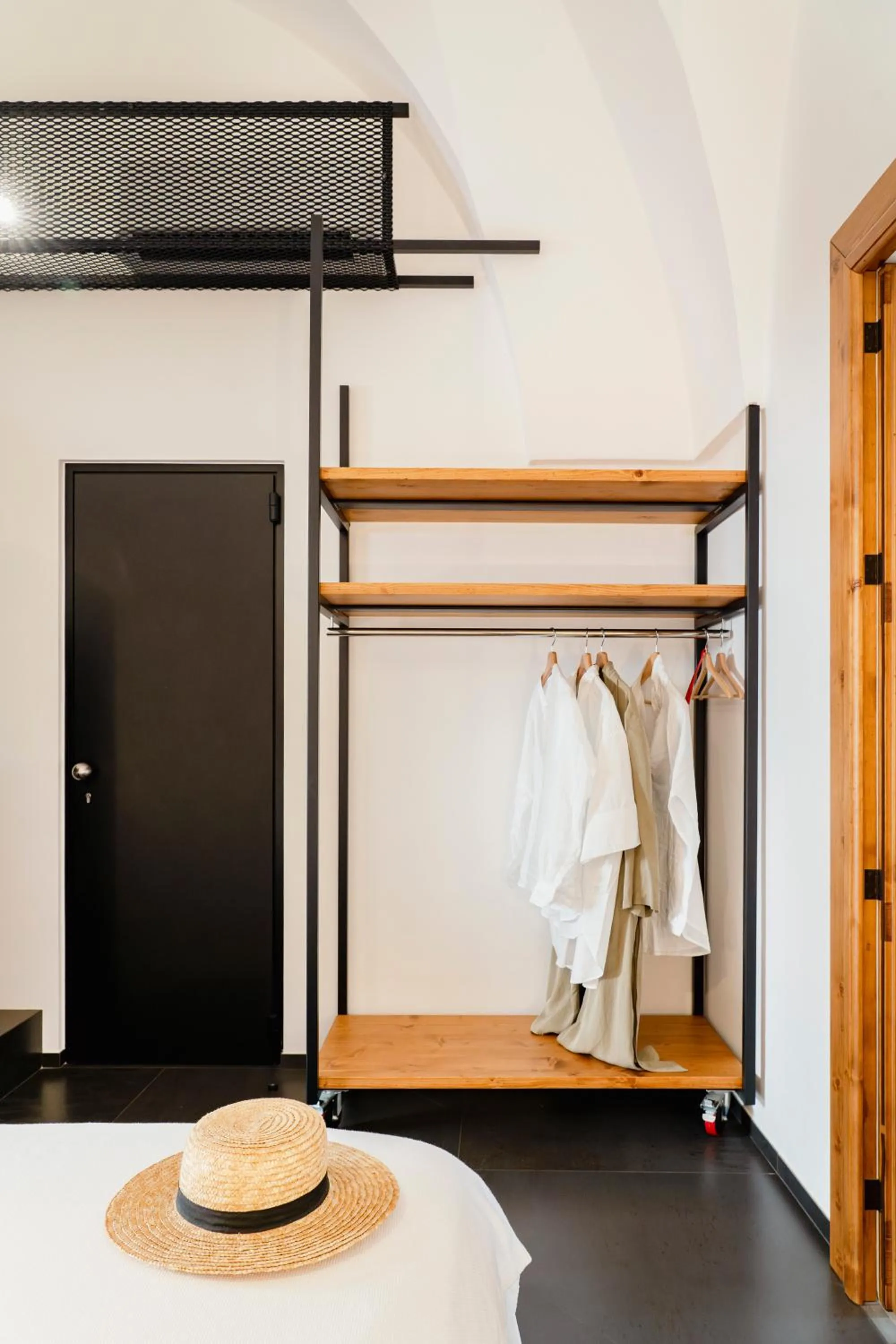 wardrobe, Bed in Palazzo Biancofiore, suites & rooftop Ostuni