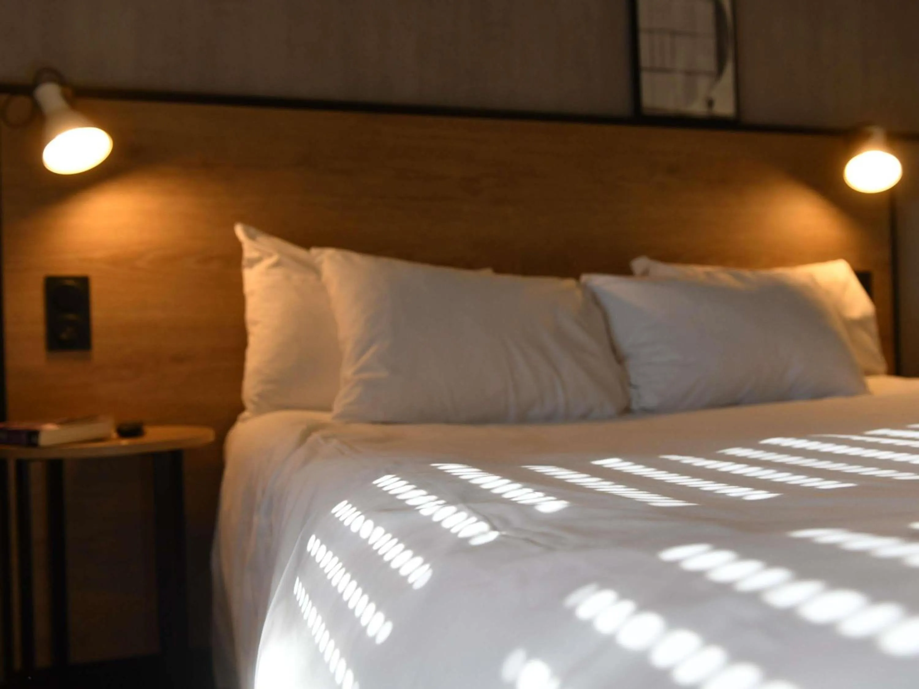 Bedroom, Bed in ibis Chateauroux