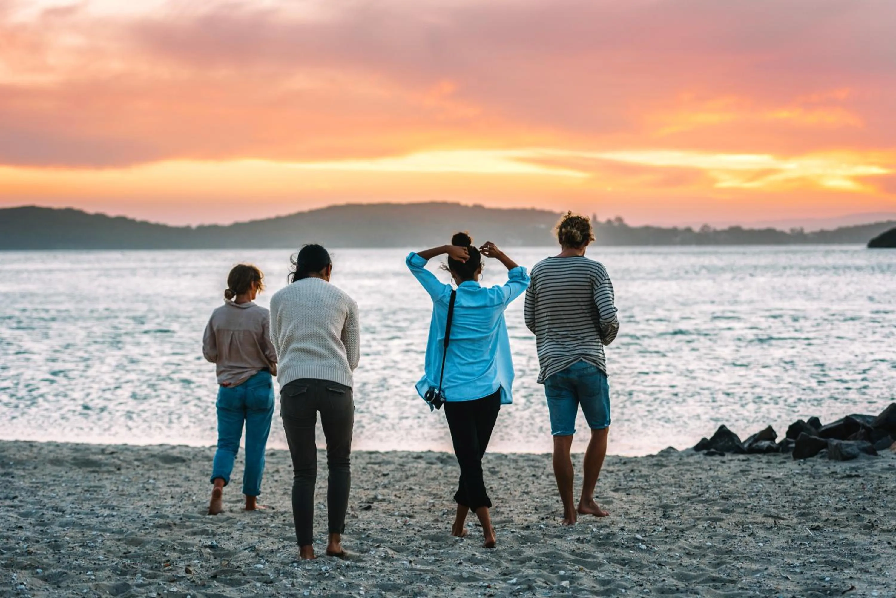 Beach in The Esplanade Motel