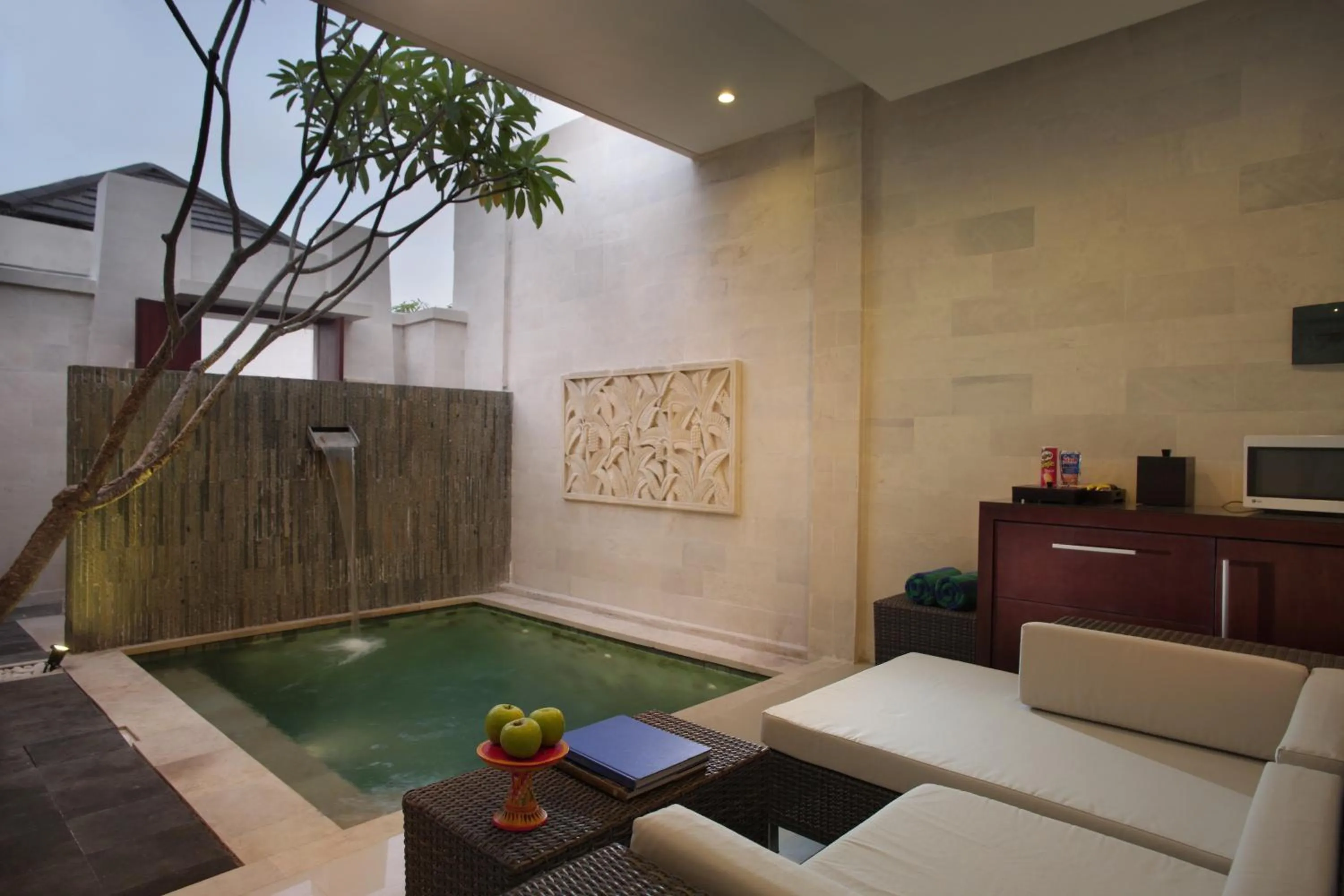 Living room in Daluman Villas