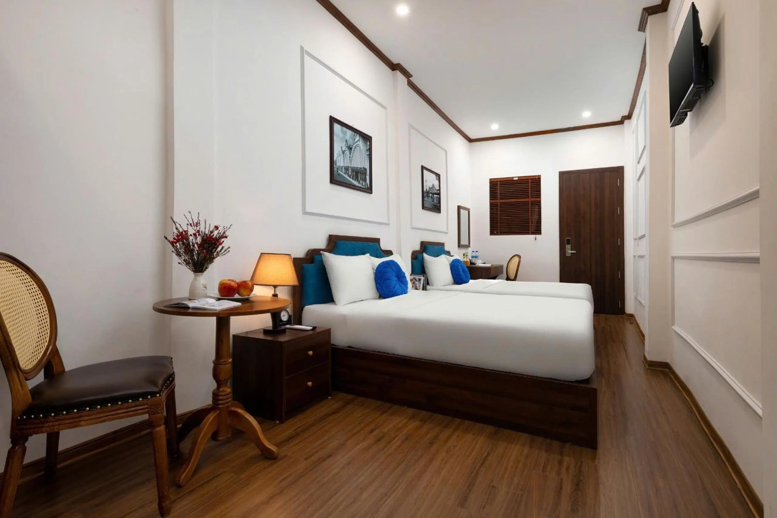 Photo of the whole room, Bed in The Ambery Hanoi Boutique Hotel & Travel