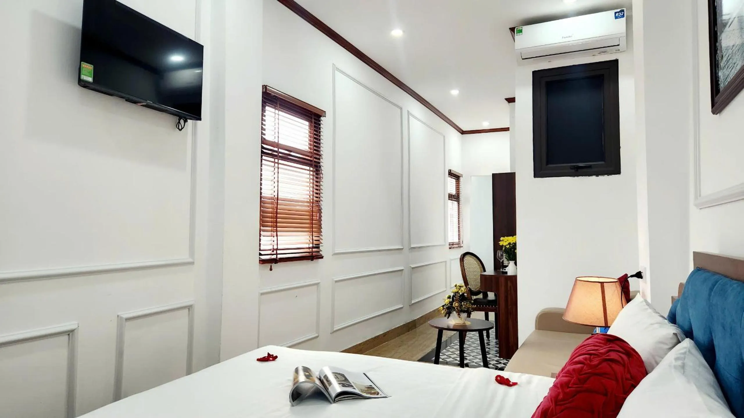 Photo of the whole room, Bed in The Ambery Hanoi Boutique Hotel & Travel