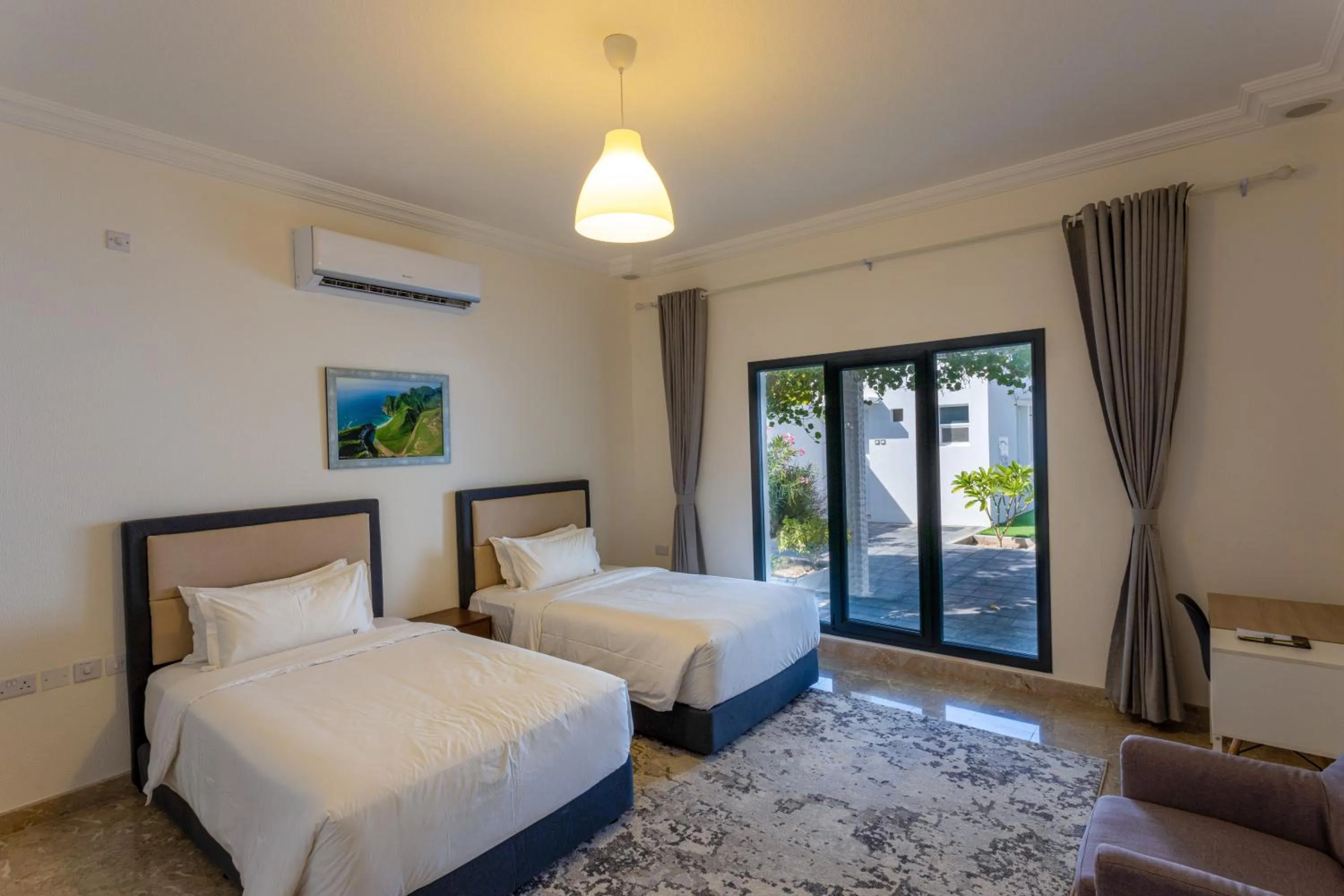 Bedroom, Bed in THE POOL VILLA - TANUF