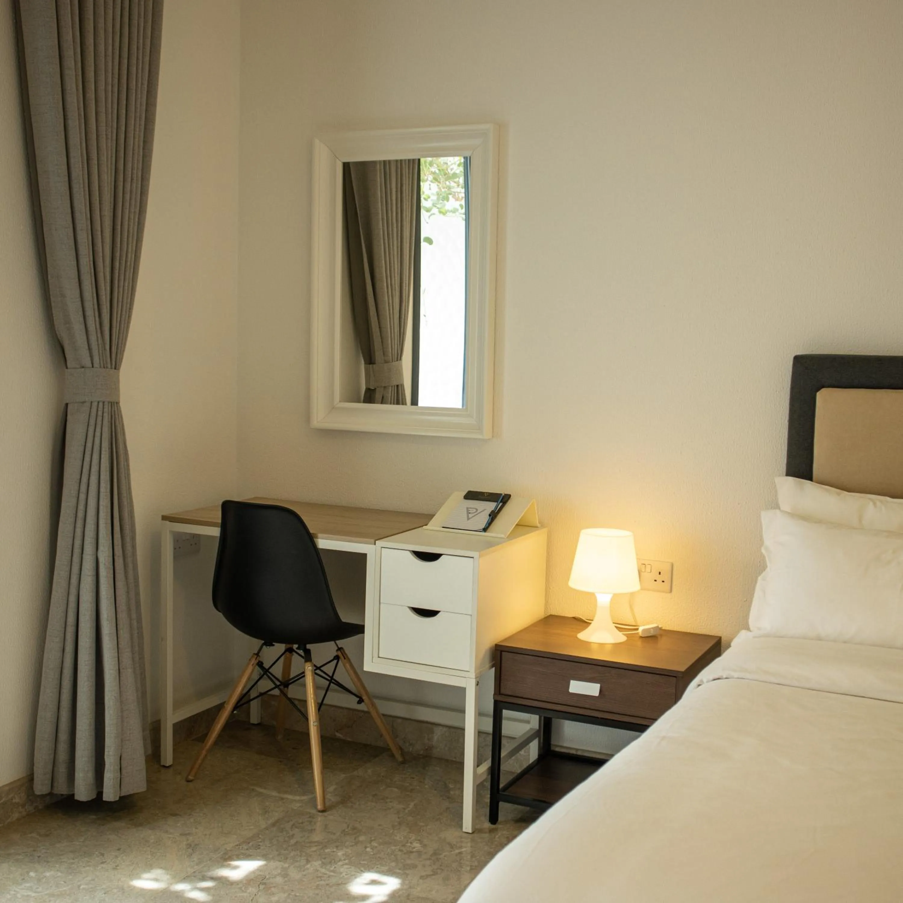 Bedroom, Bed in THE POOL VILLA - TANUF