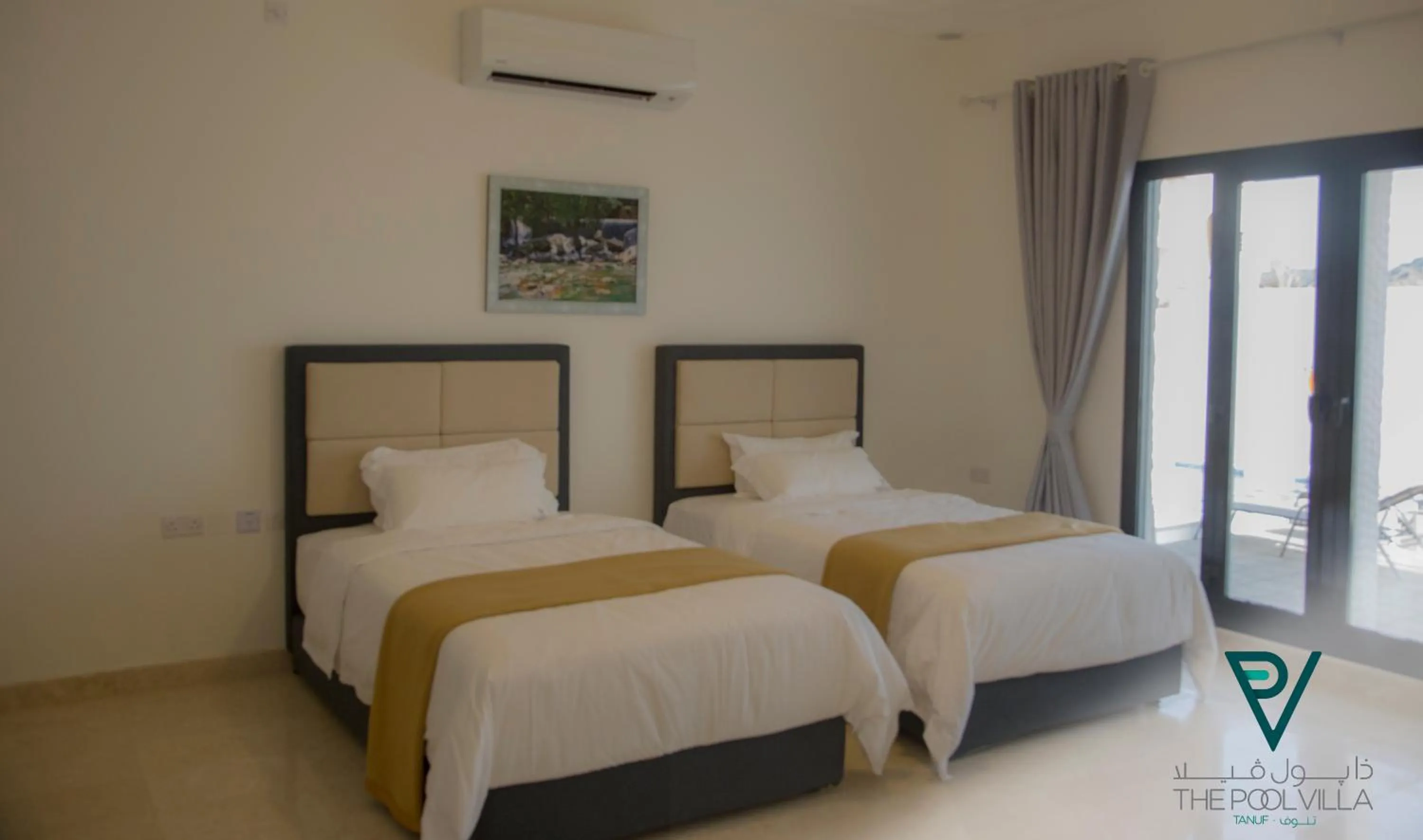 Bed in THE POOL VILLA - TANUF