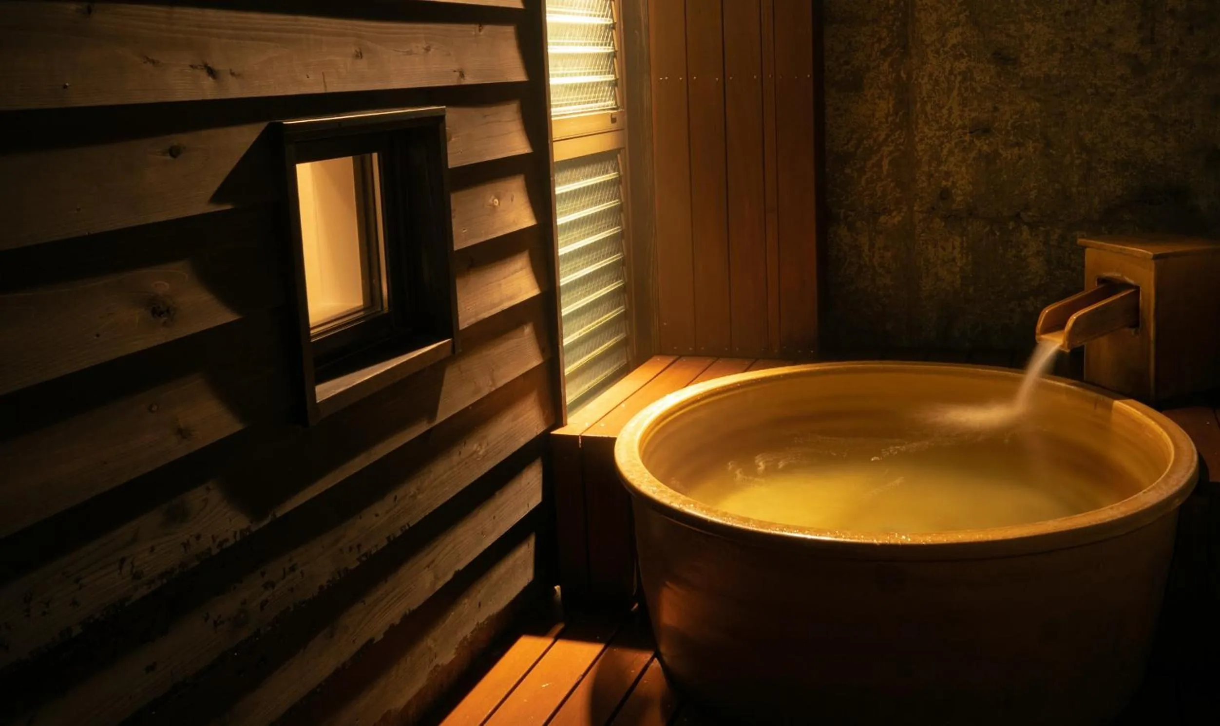 Open Air Bath in Kuranoyado Matsuya