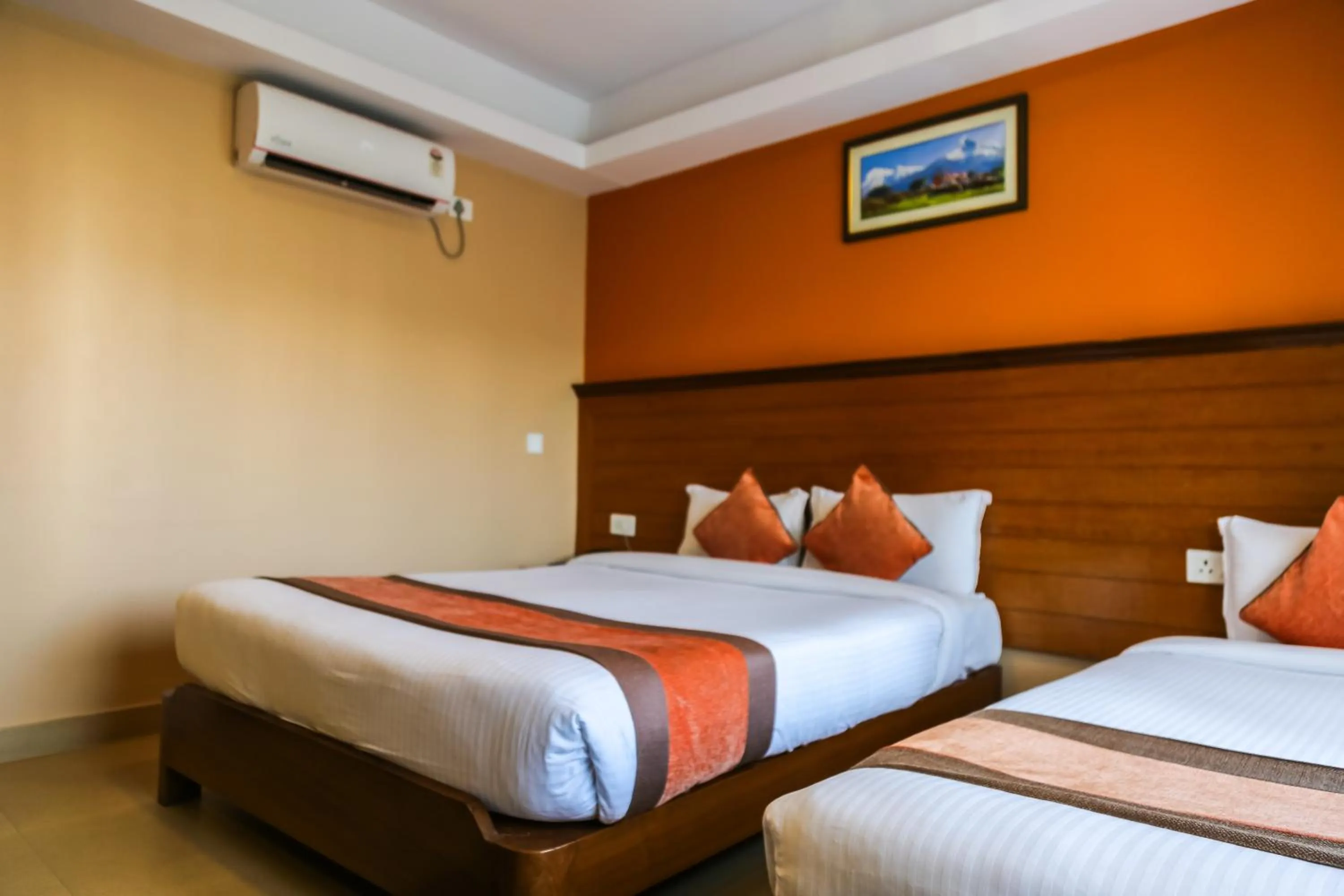 Bed in Hotel Lake Star