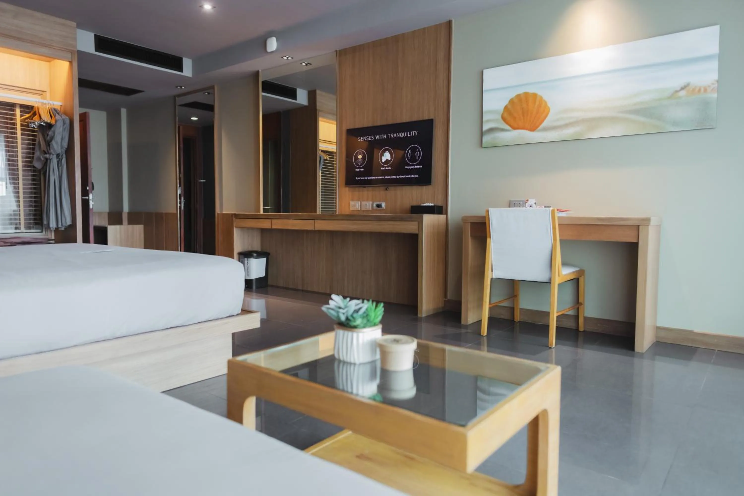 Bed in The Senses Resort & Pool Villas, PHUKET