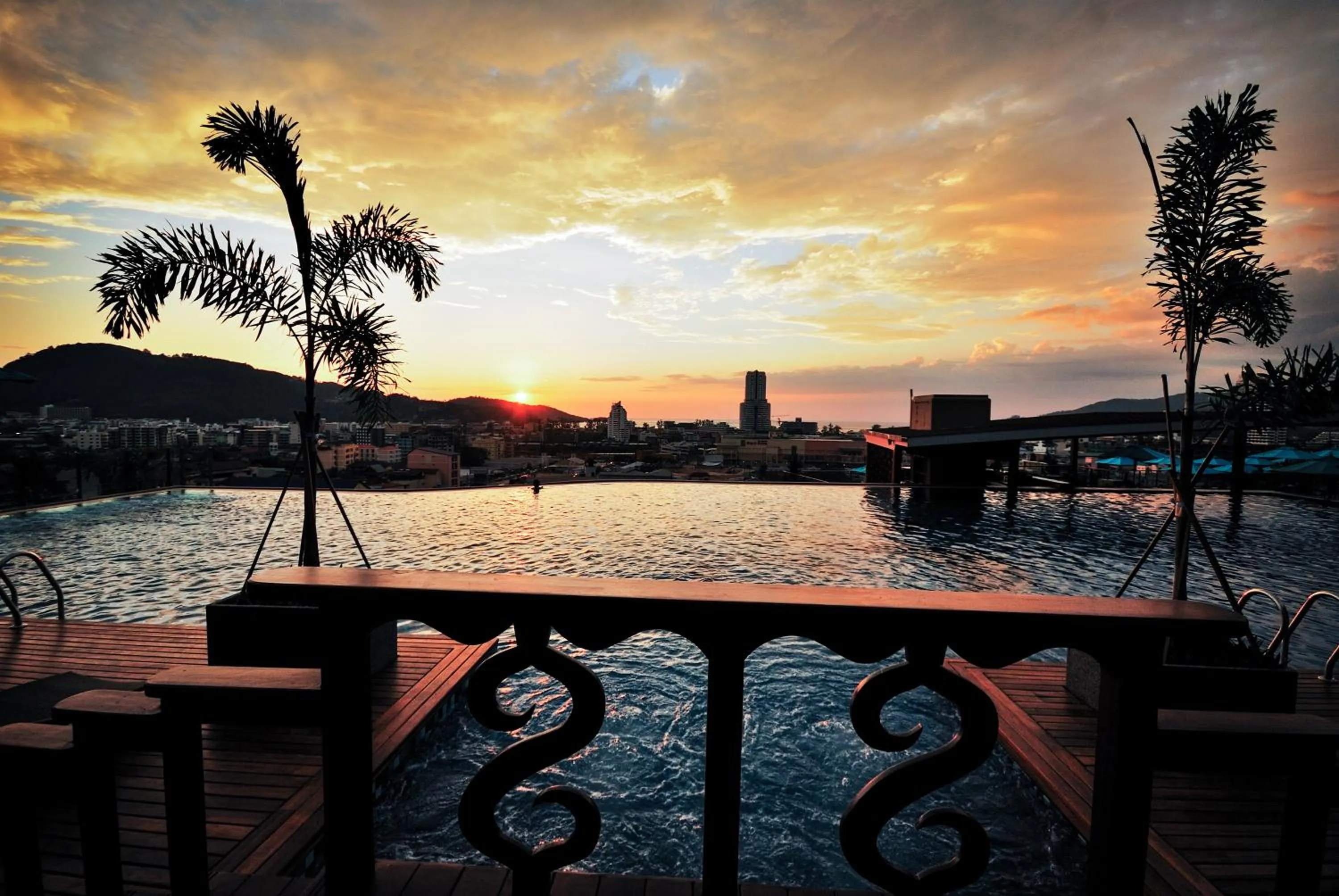 Sunset in The Senses Resort & Pool Villas, PHUKET