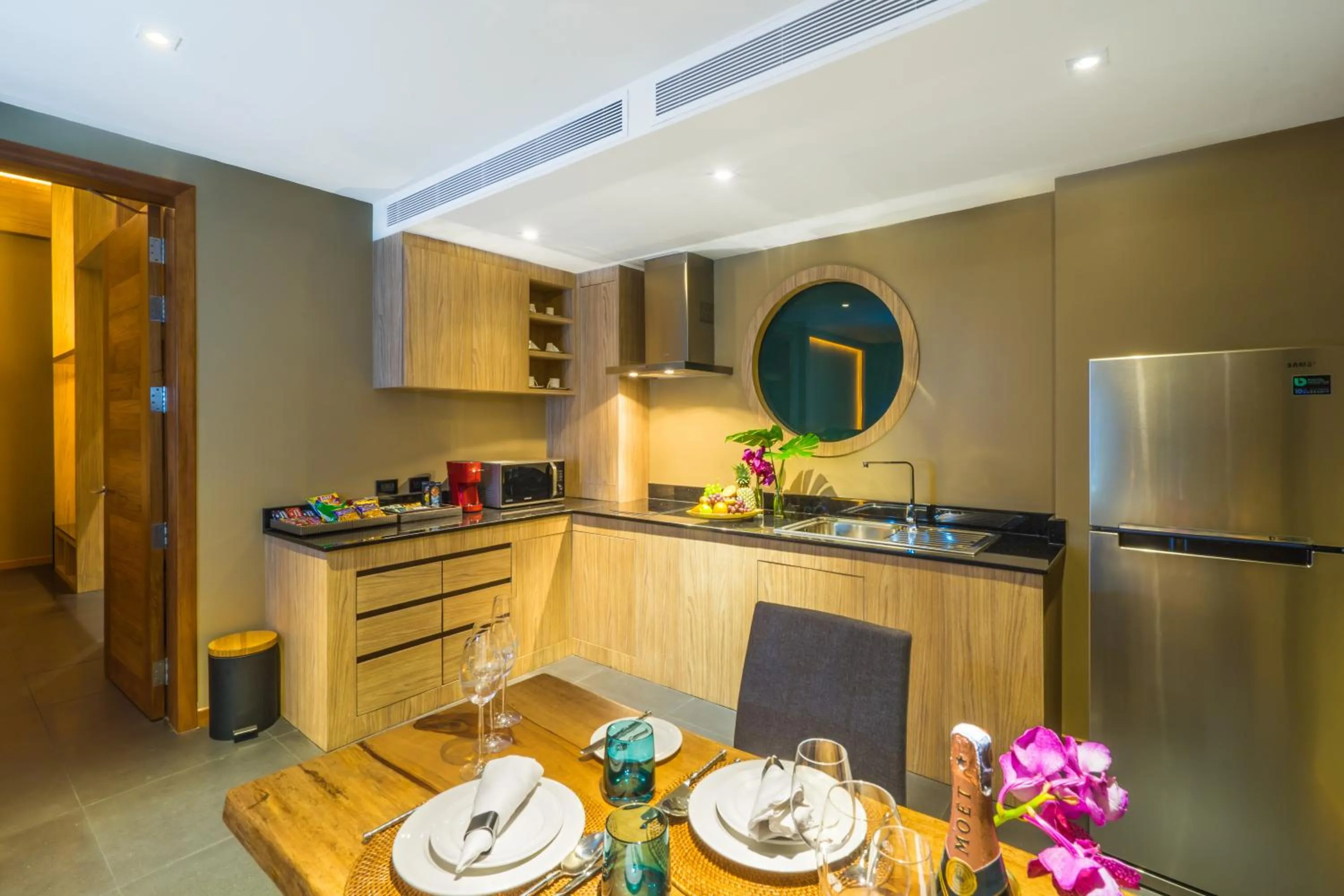 Kitchen or kitchenette in The Senses Resort & Pool Villas, PHUKET
