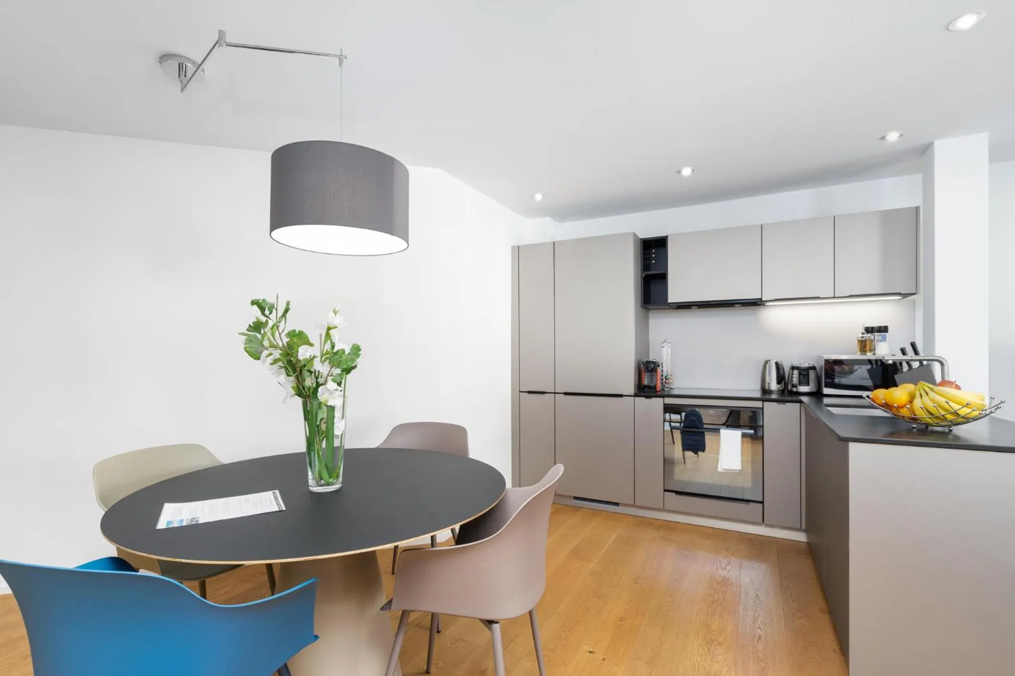 Kitchen or kitchenette in Swiss Hotel Apartments - Interlaken