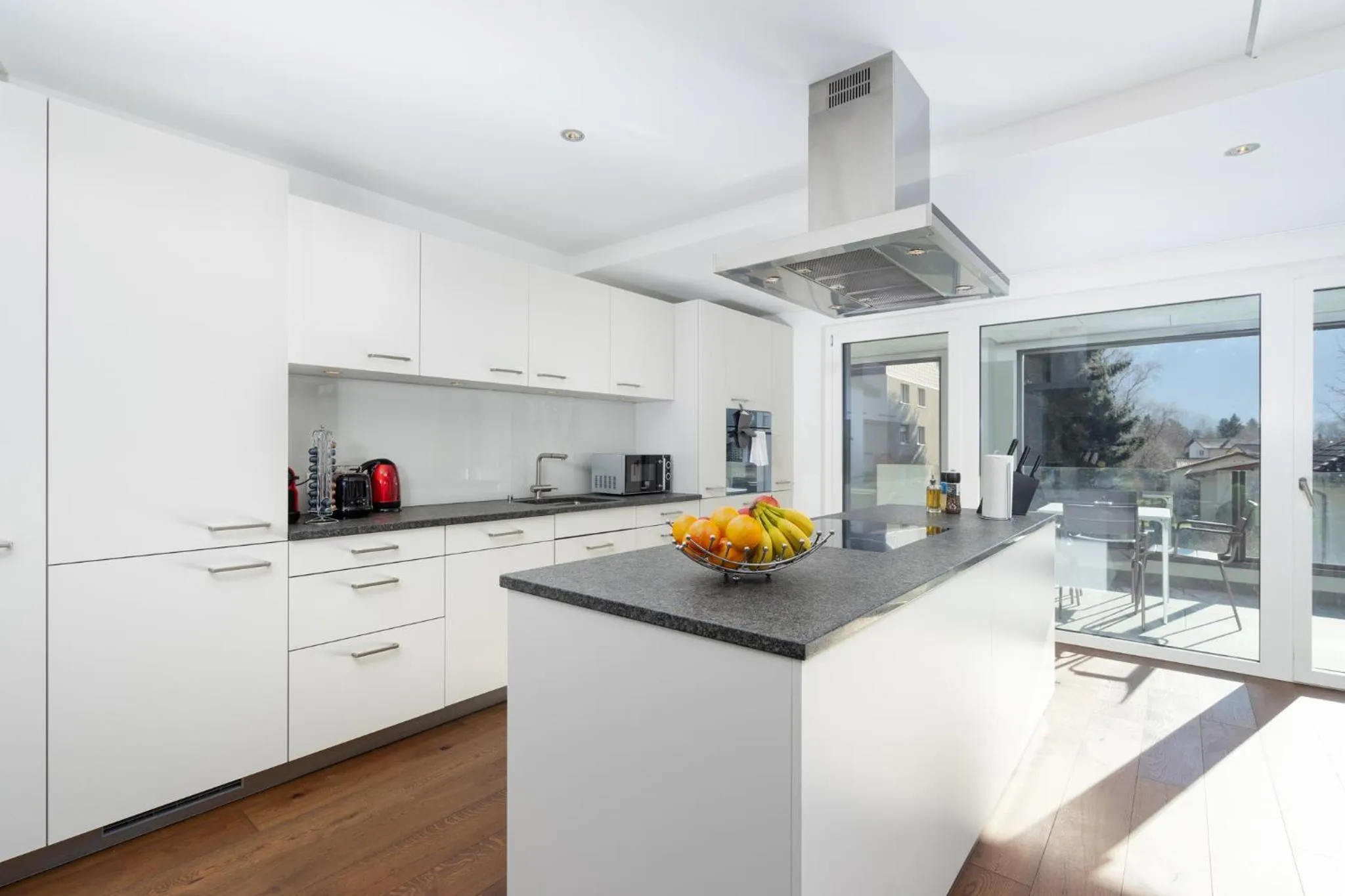 Kitchen or kitchenette in Swiss Hotel Apartments - Interlaken