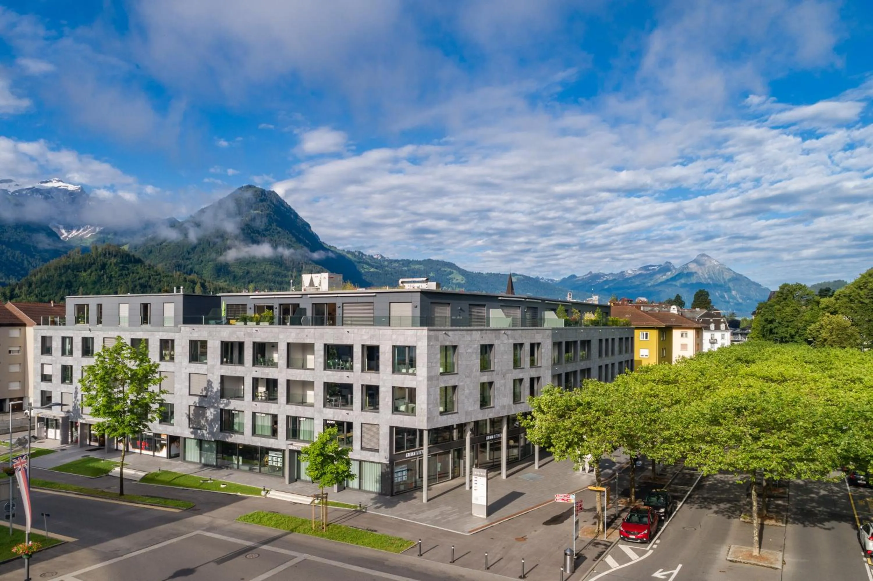 Property building in Swiss Hotel Apartments - Interlaken