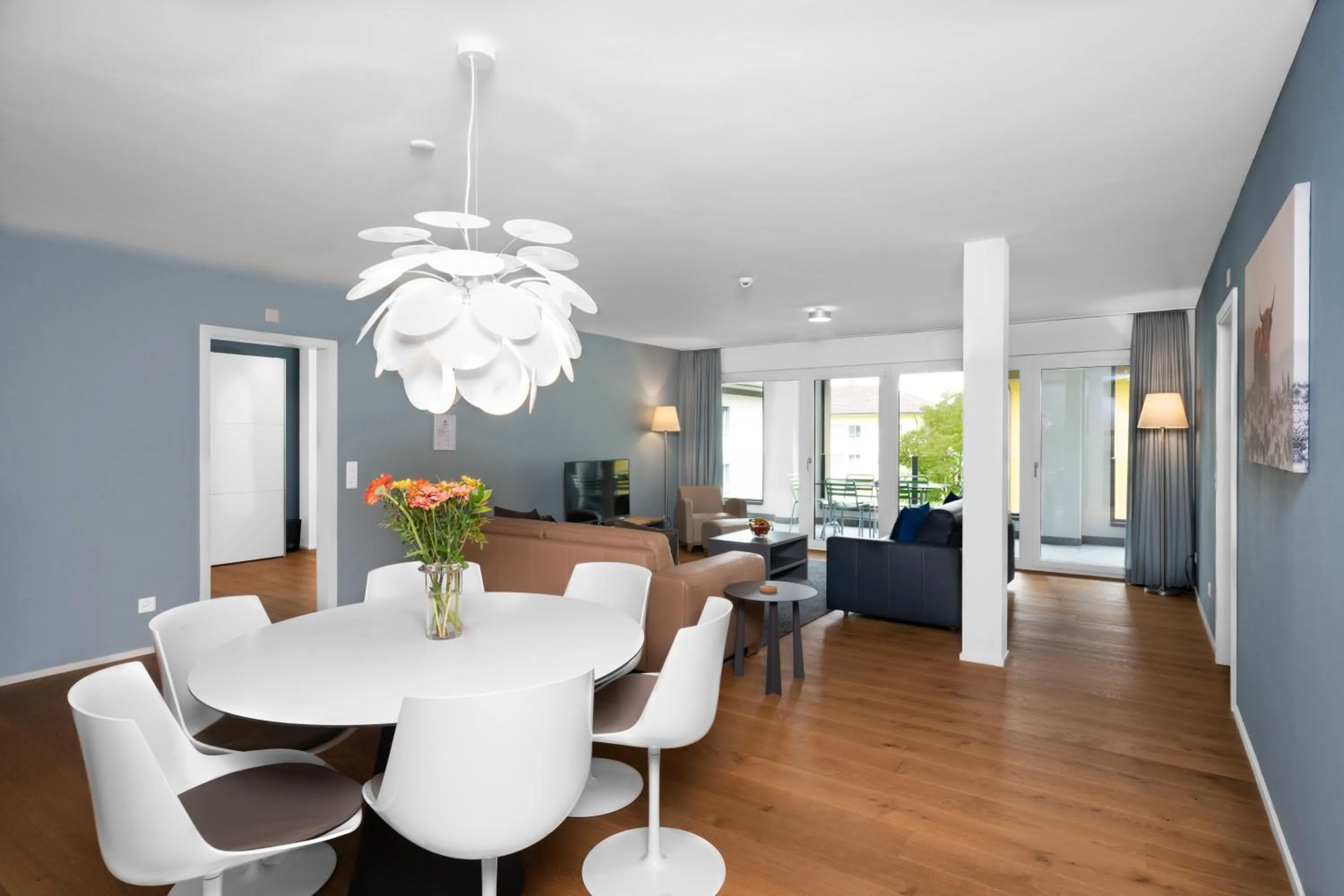 Living room in Swiss Hotel Apartments - Interlaken