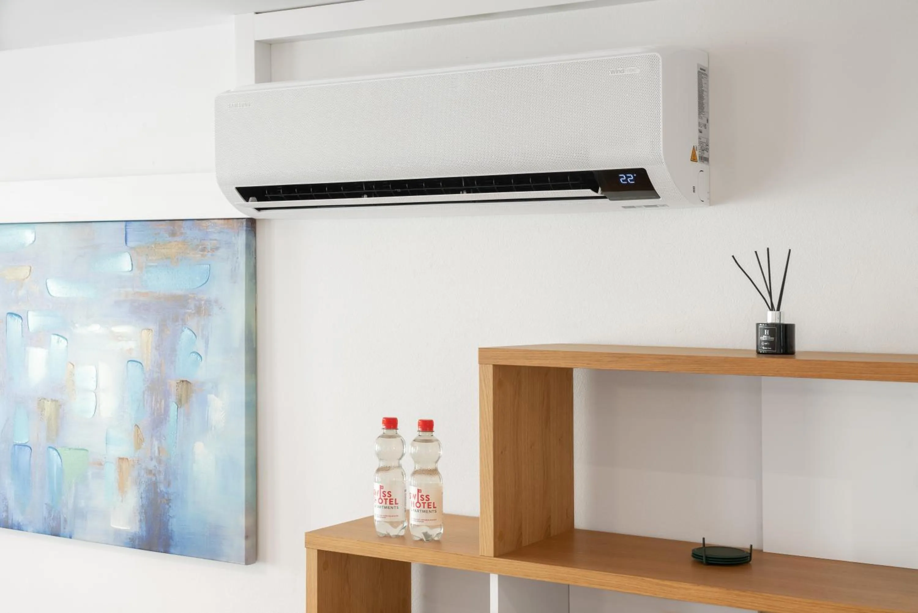 air conditioner in Swiss Hotel Apartments - Interlaken