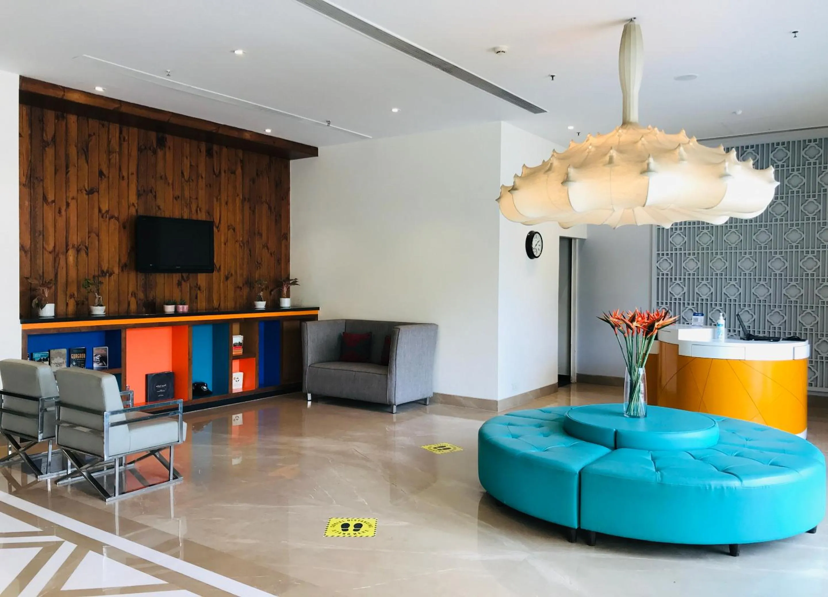 Lobby or reception in Golden Tulip City Centre Gurgaon