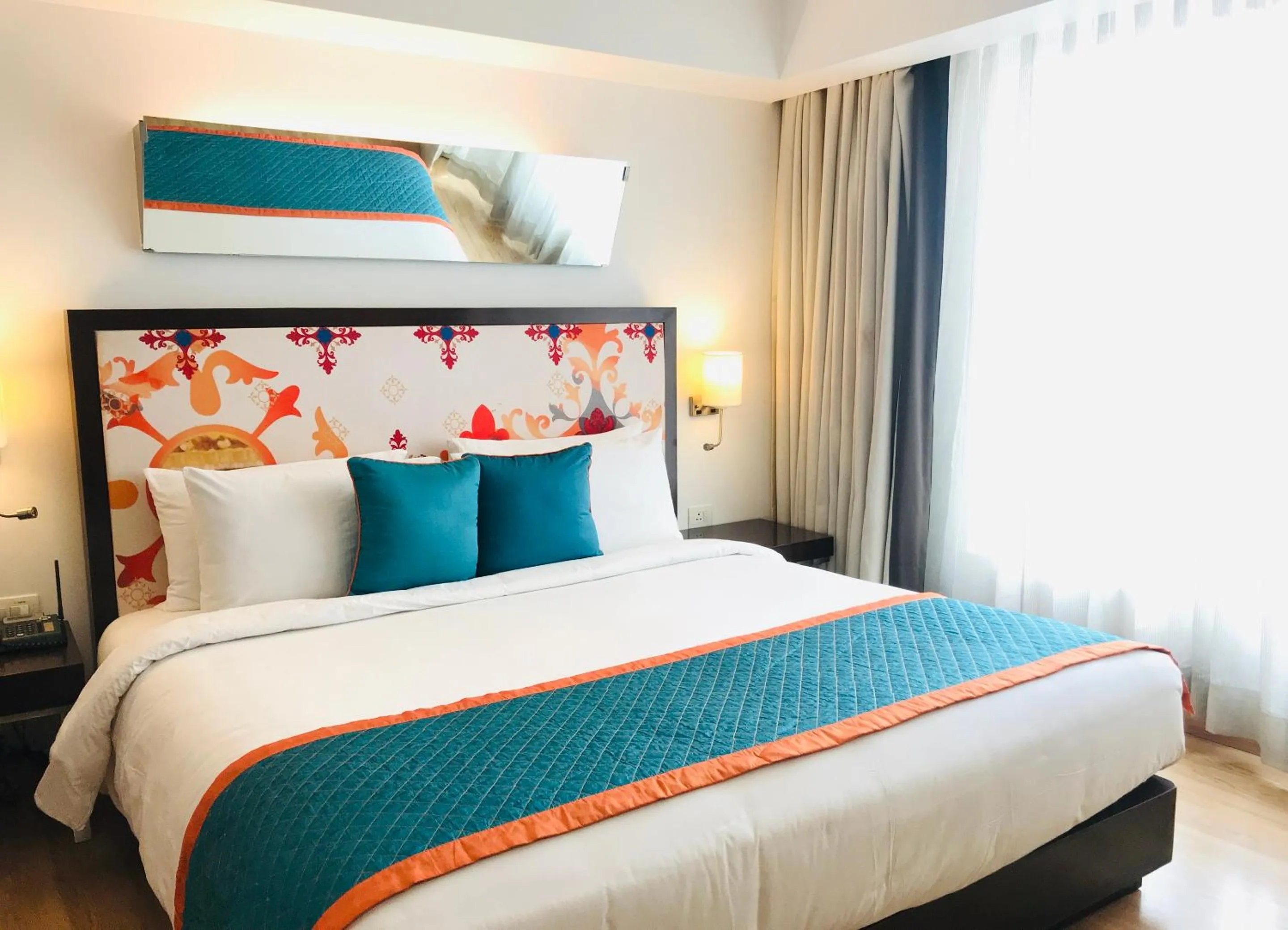 Bed in Golden Tulip City Centre Gurgaon