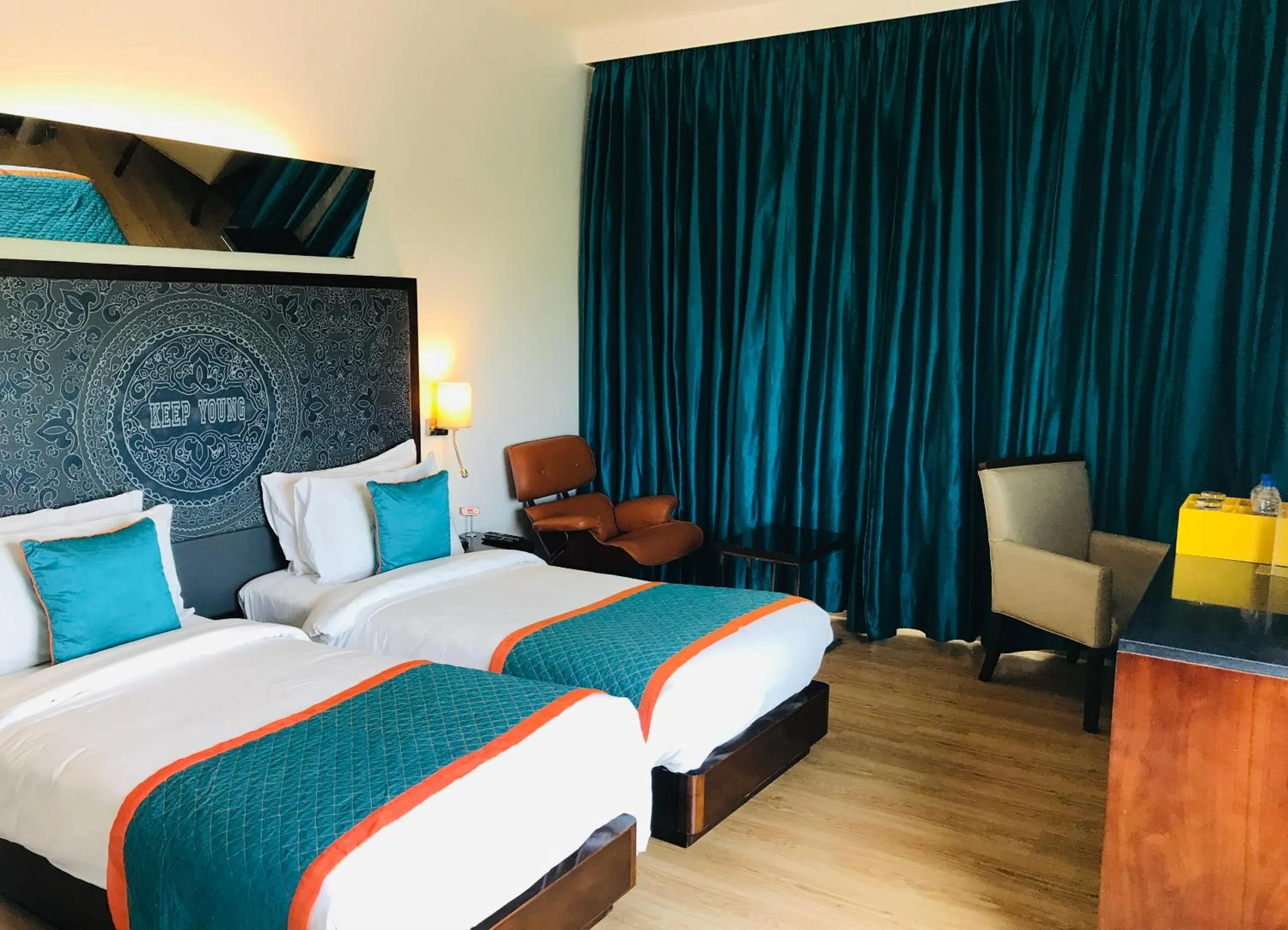 Bed in Golden Tulip City Centre Gurgaon