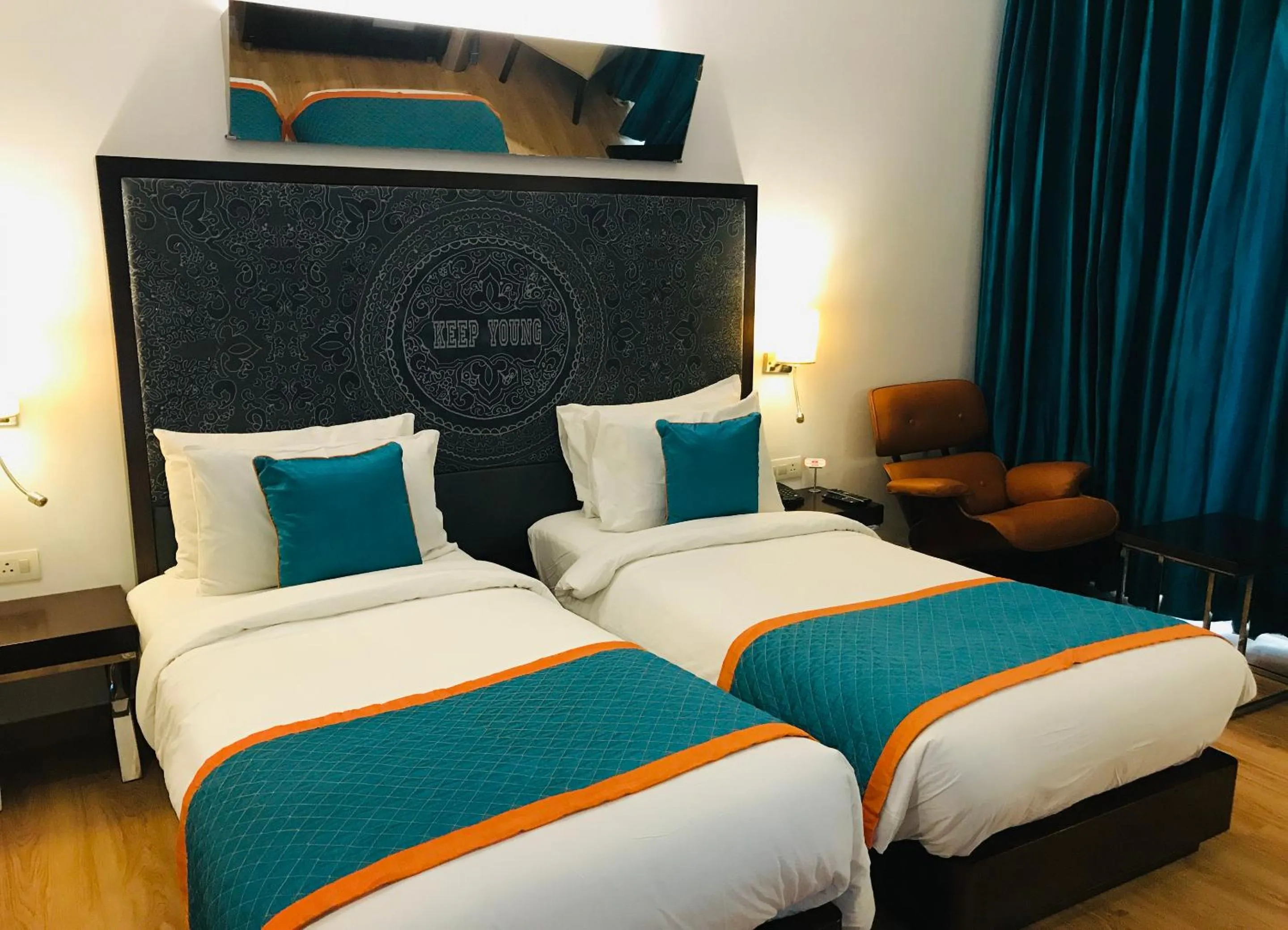 Bed in Golden Tulip City Centre Gurgaon