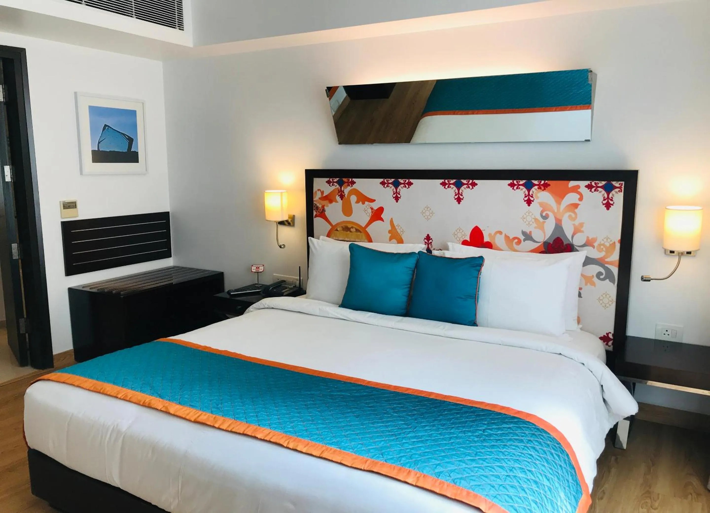 Bed in Golden Tulip City Centre Gurgaon