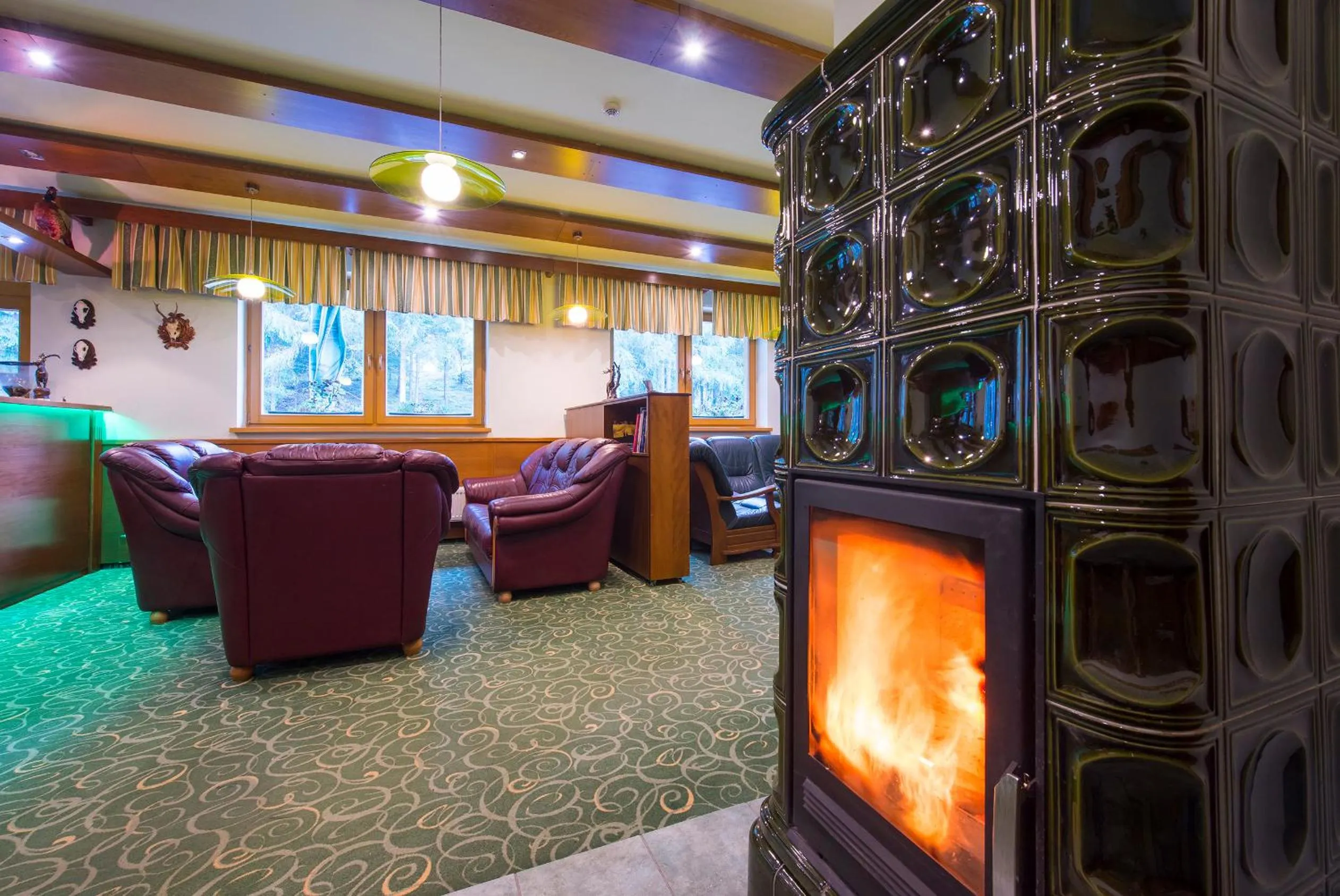 Seating area in Hotel Polovnik
