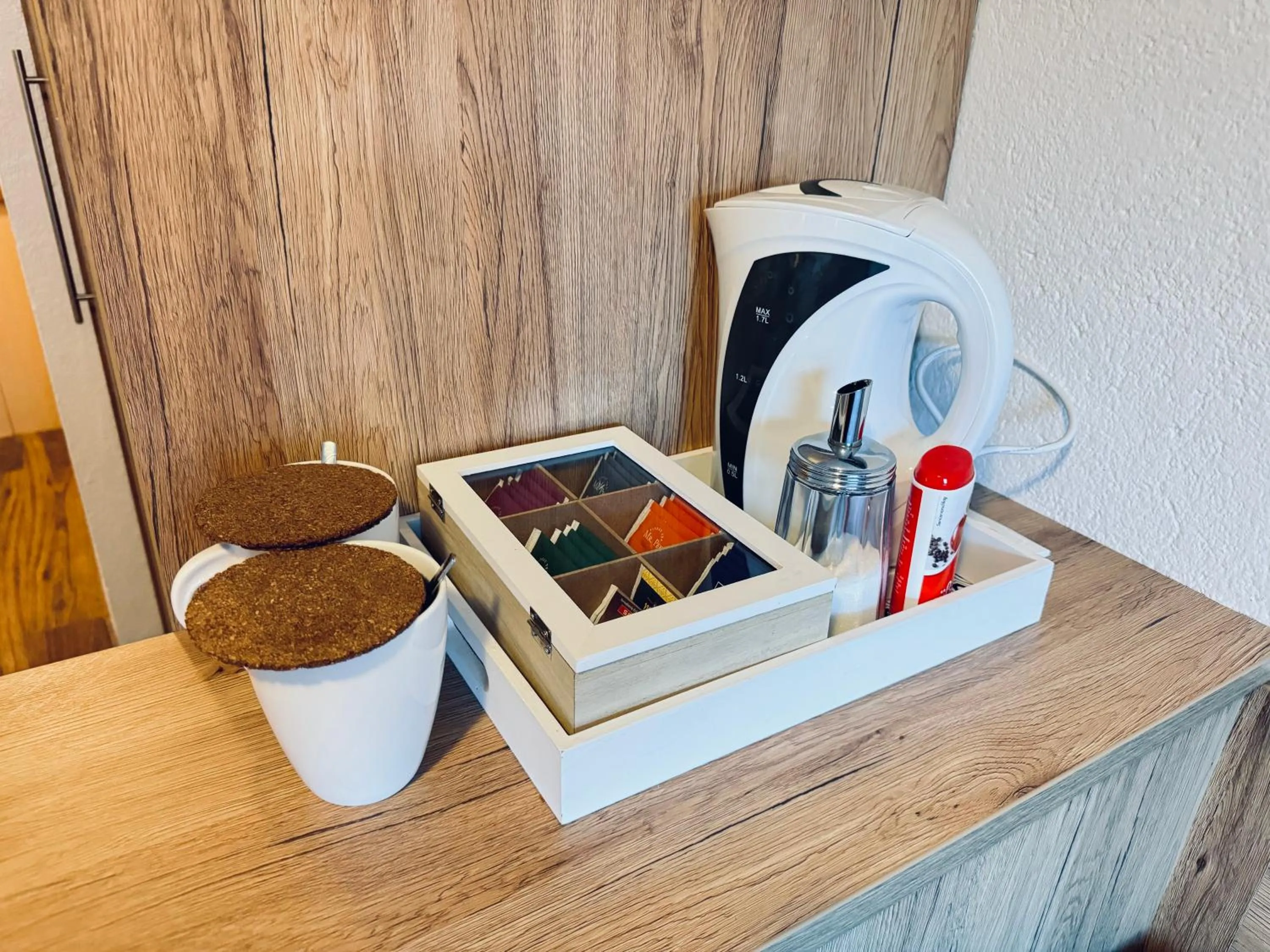 Coffee/tea facilities in Haus Felsneck