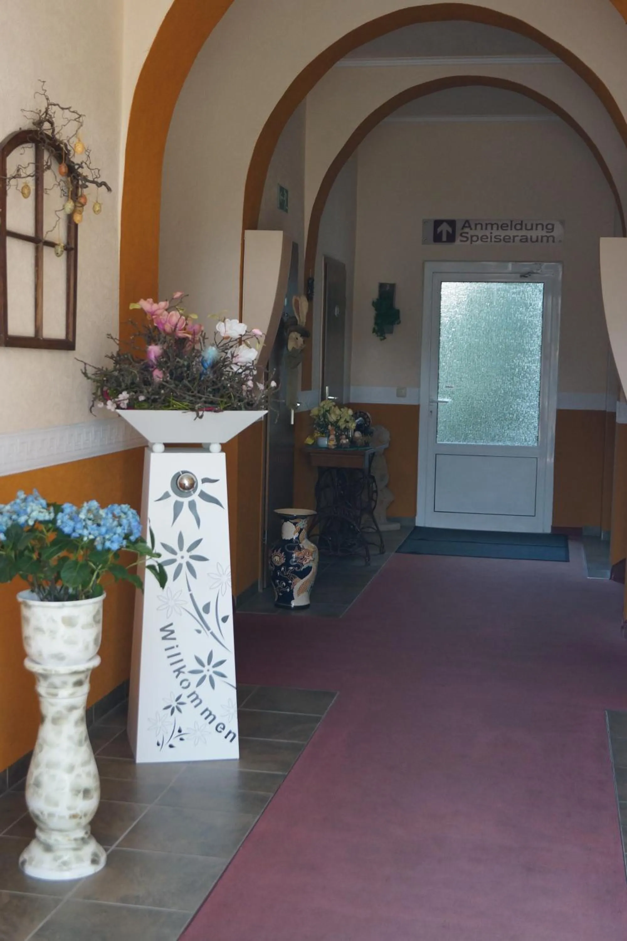 Facade/entrance in Pension Triebischtal