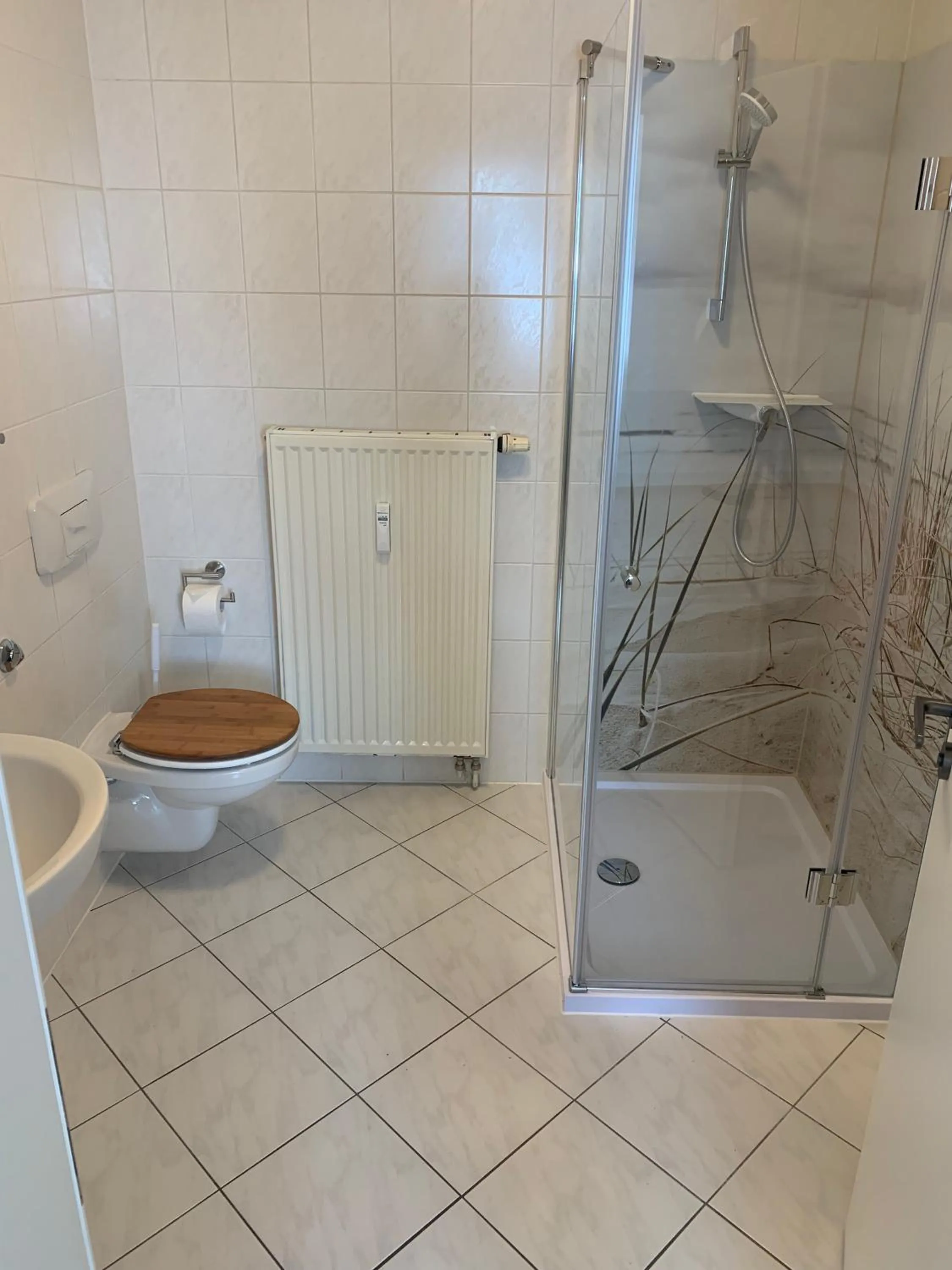 Bathroom in Pension Triebischtal